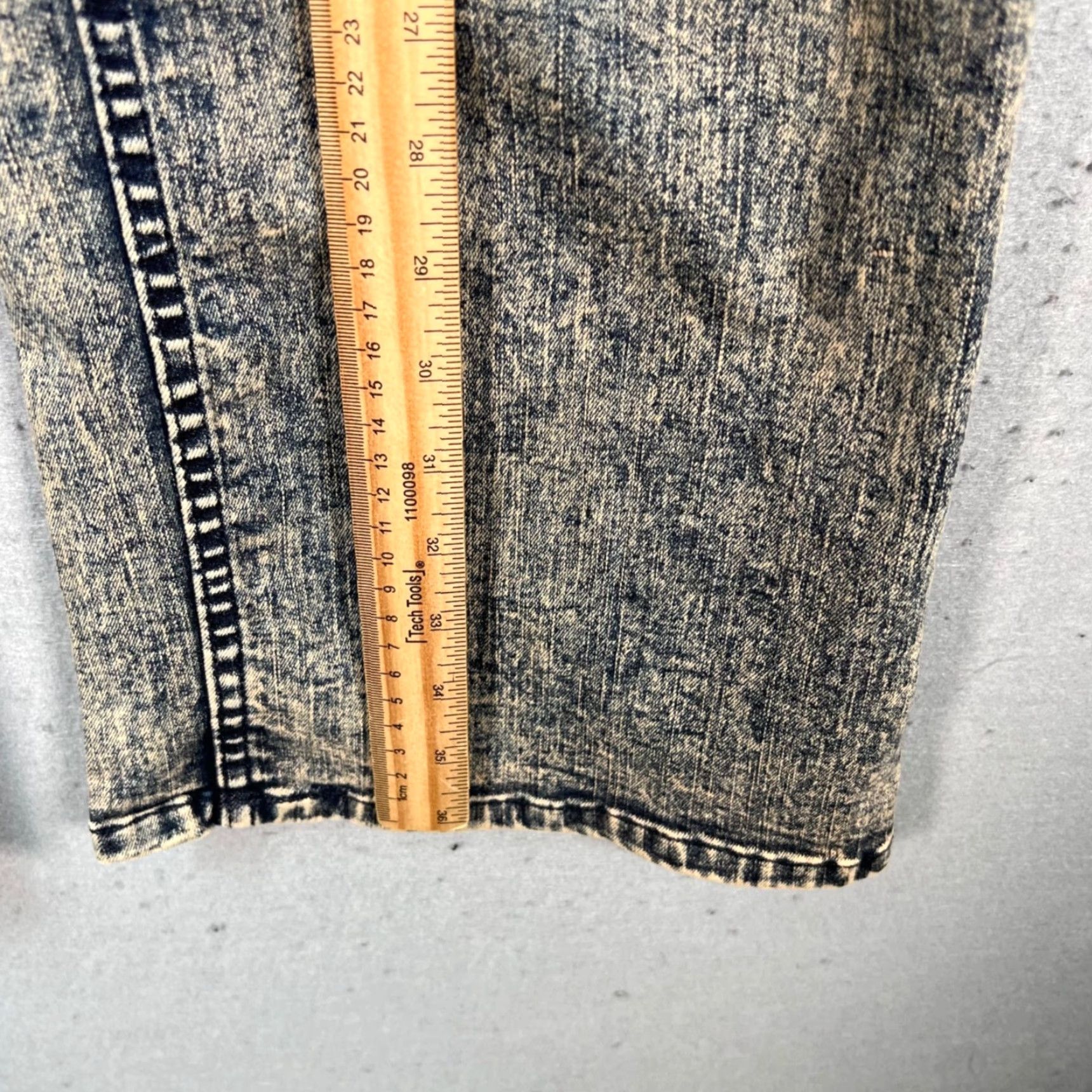Rachel Comey Rachel Comey Womens Jeans Wide-Leg 4 Acid Wash Denim 28in Inseam Blue 5-Pocket Spring Summer Fall Womens Jeans Size 27" / US 4 / IT 40 - 7 Thumbnail