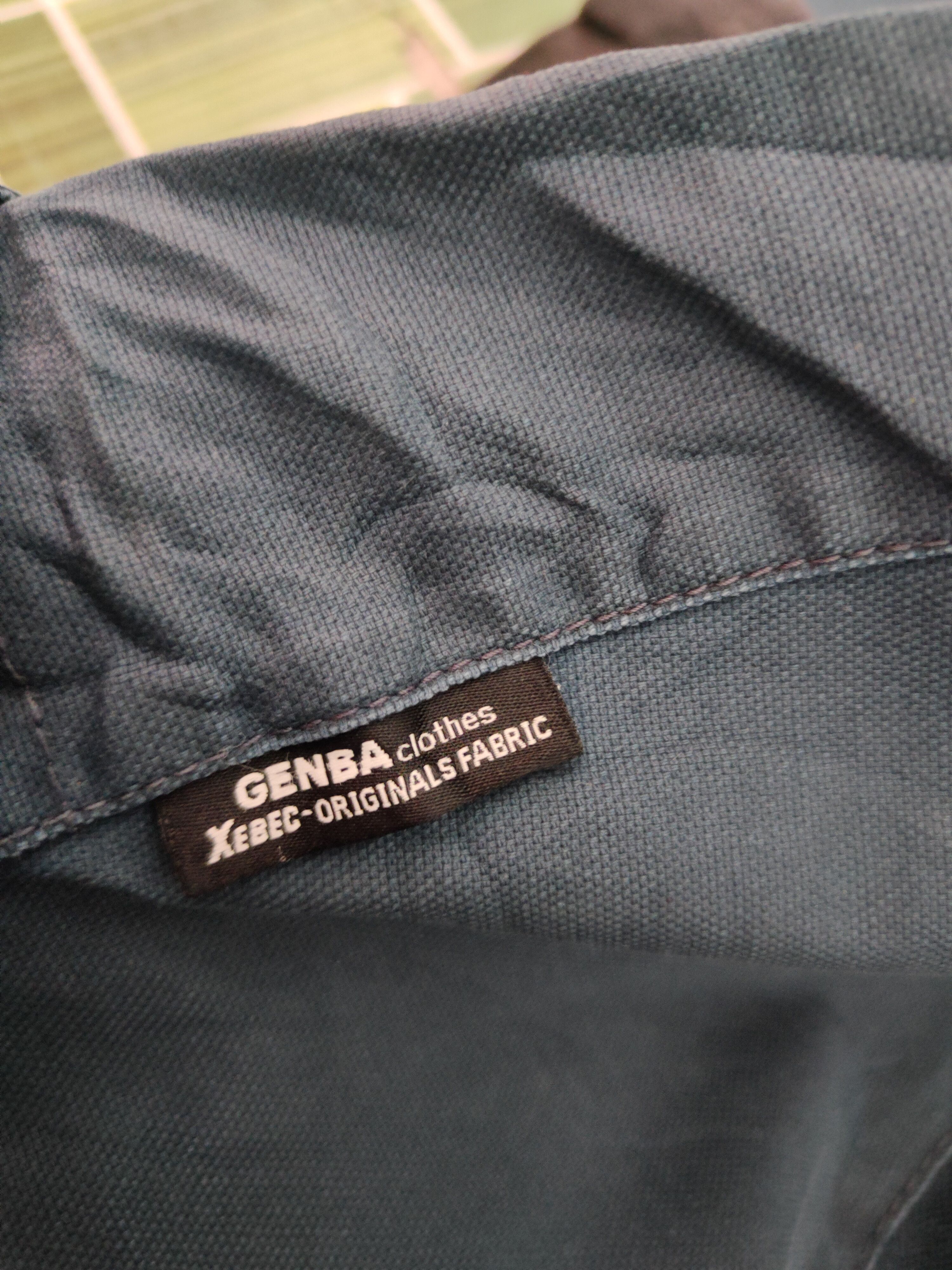 Japanese Brand Genba-Xebec Blue Multipocket Tactical Cargo Pants #S1317 Size US 30 / EU 46 - 14 Thumbnail