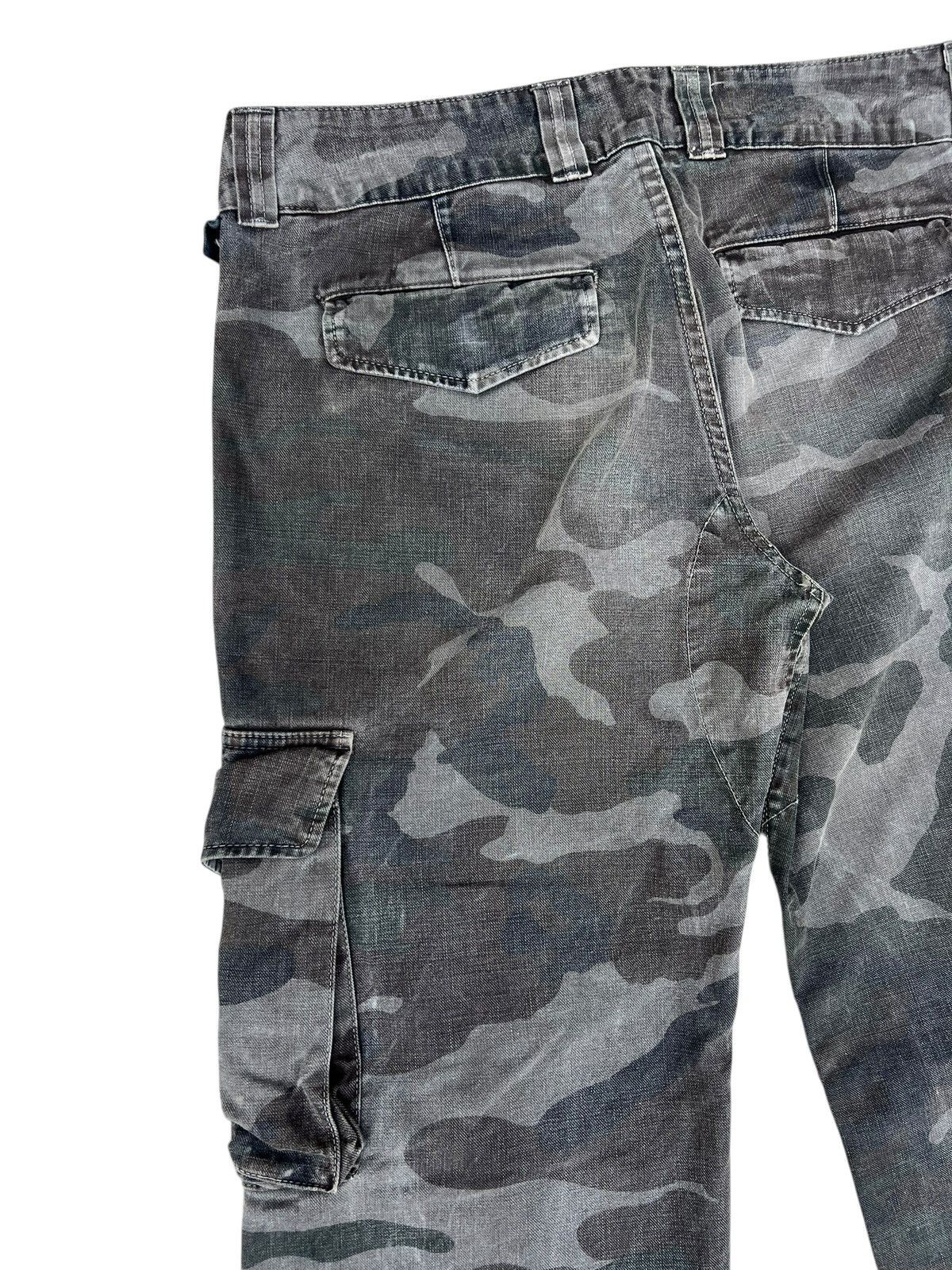 wjk WJK Japan Fade Military Camouflage Cargo Trouser Pant Size US 31 - 13 Thumbnail