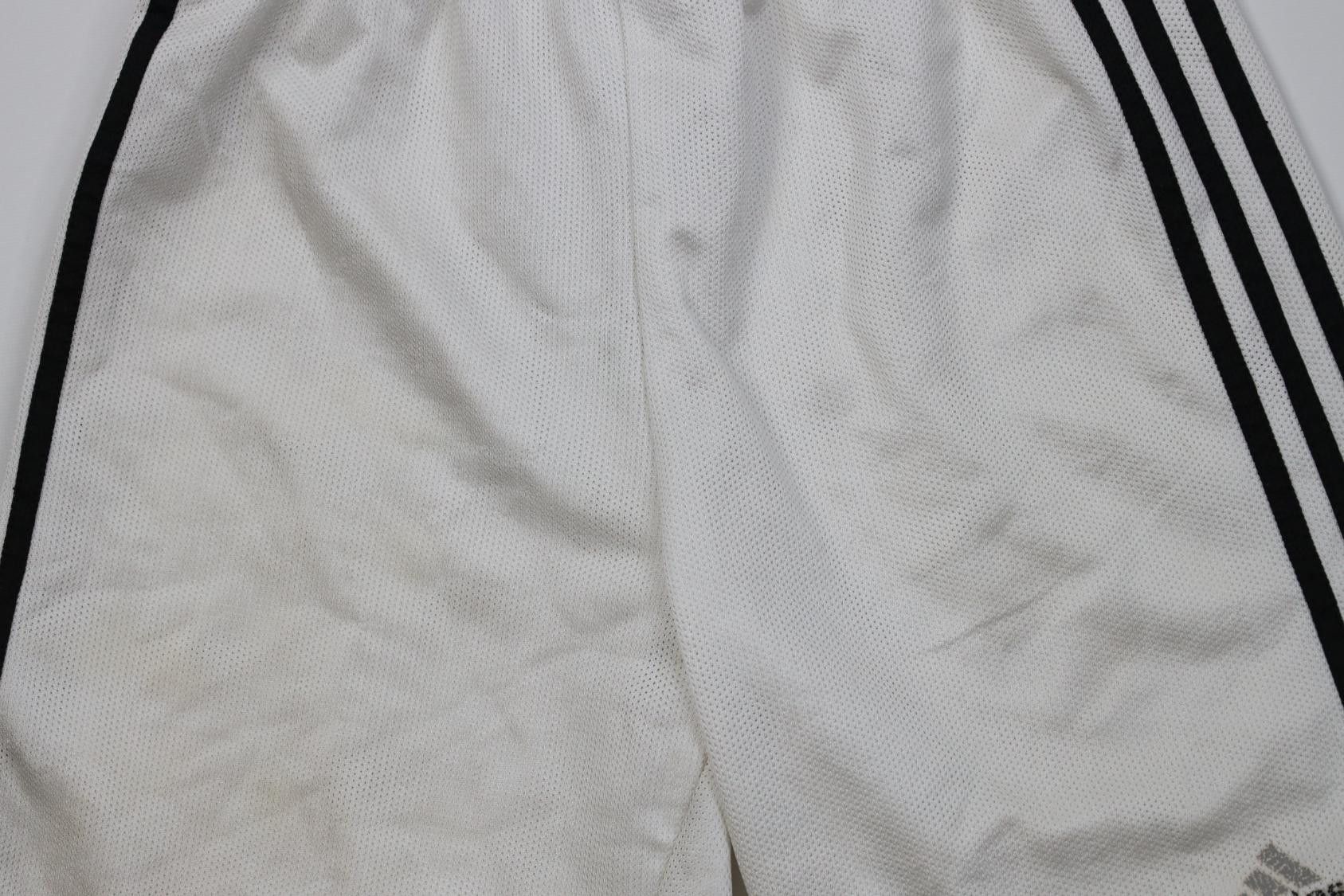 Adidas Vintage 90s Adidas Striped Running Soccer Shorts White Size US 30 / EU 46 - 3 Thumbnail