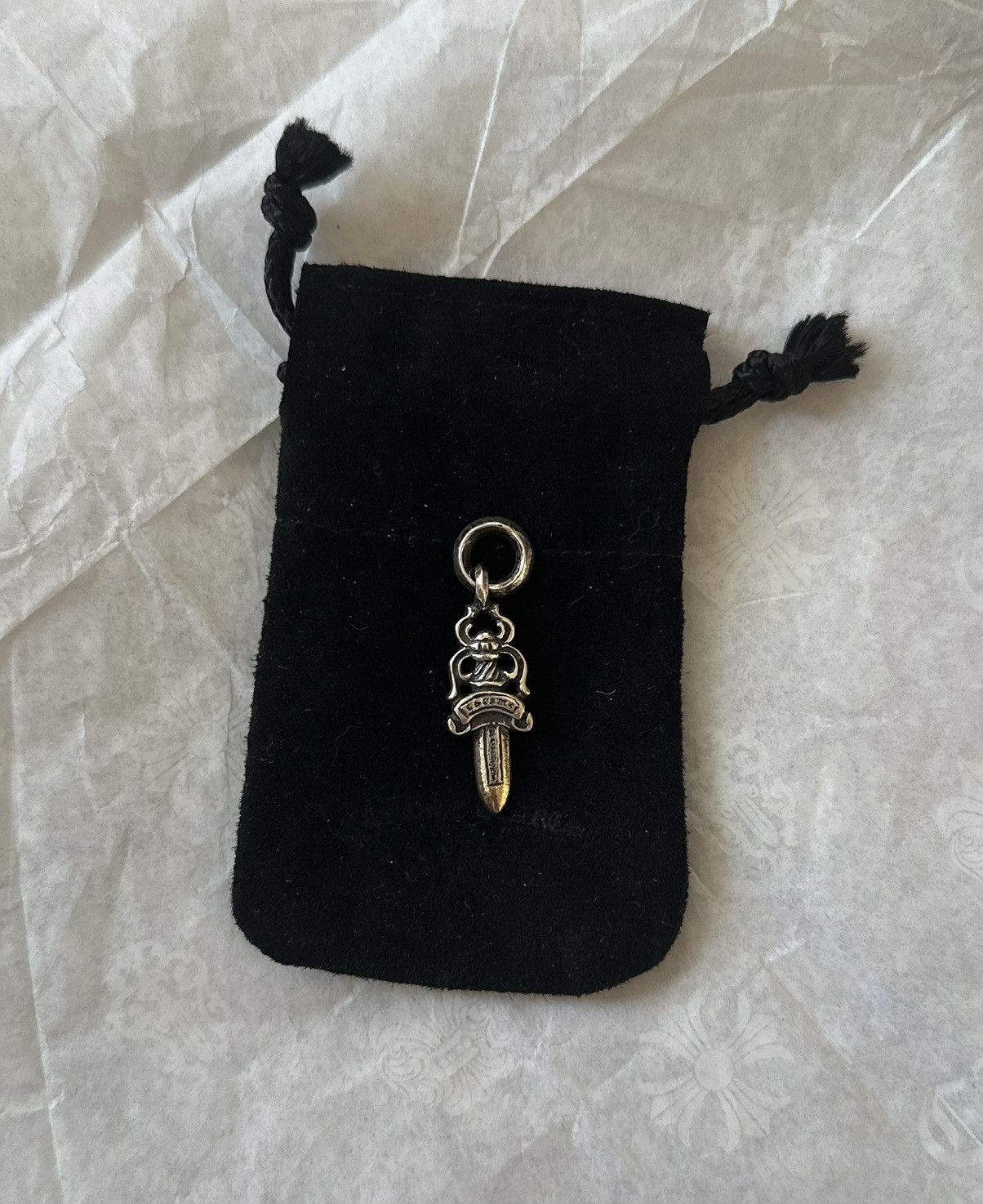 Chrome Hearts CHROME HEARTS #10 SILVER DAGGER PENDANT | Grailed