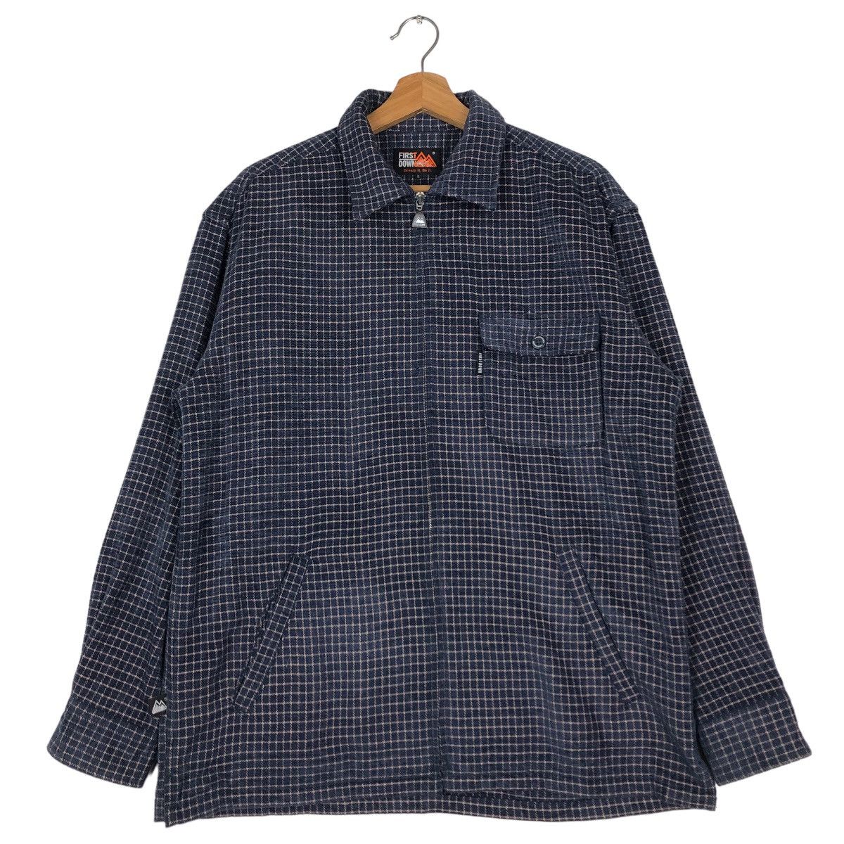 Japanese Brand 🔥Vintage Chore Jacket Airwalk Tartan Design Issey Miyake Size US L / EU 52-54 / 3 - 1 Thumbnail