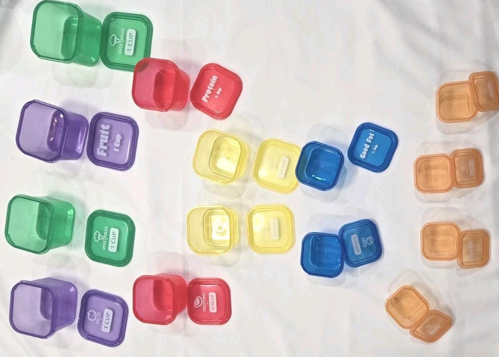 Other 21-Days Food Portion Control Container Kit Wt. Loss 14-Piece Size ONE SIZE - 6 Thumbnail