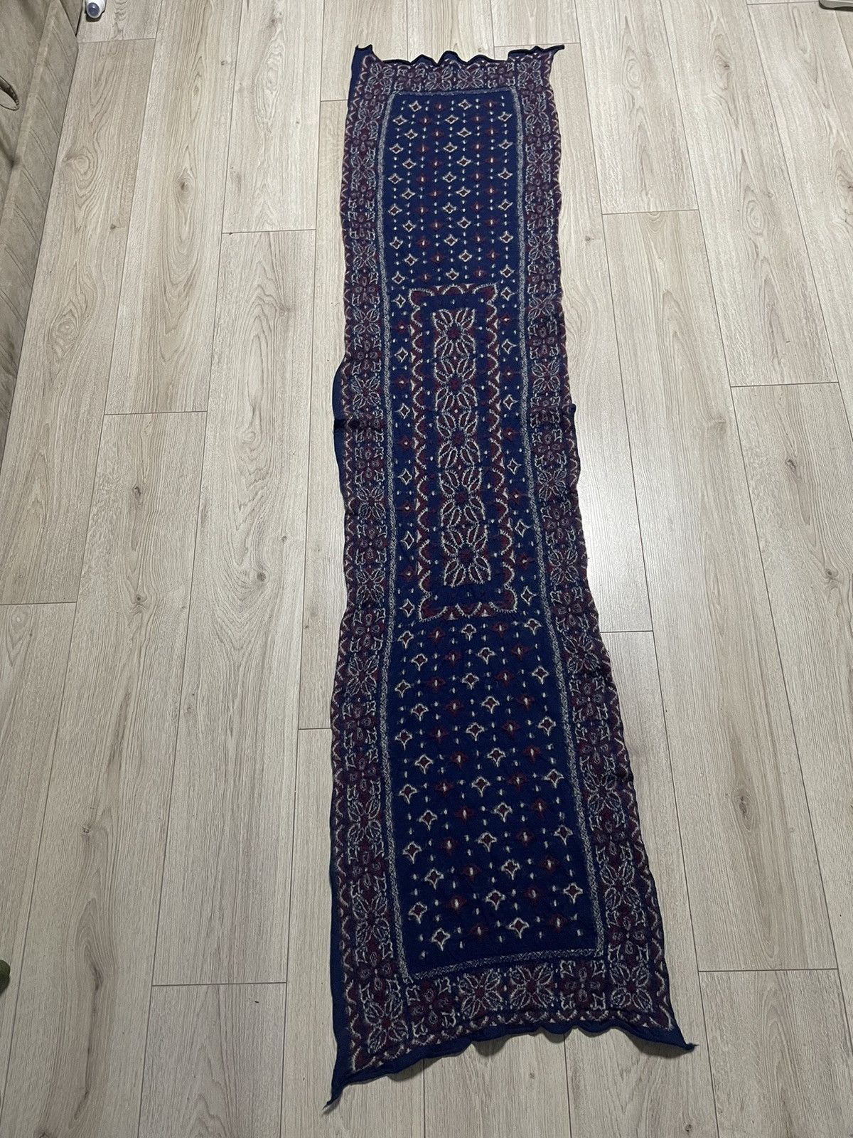 Kapital Archive Kapital Fulling Wool HAPPY Scarf Big Mama Size ONE SIZE - 5 Thumbnail