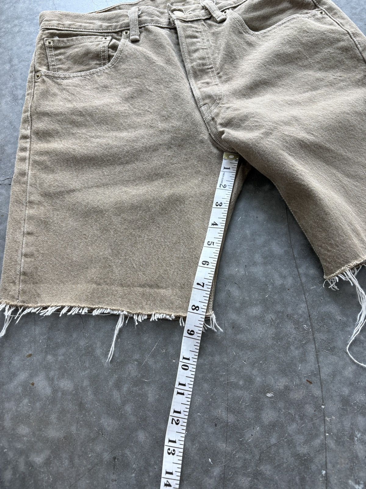 Levi's Vintage Y2K Levis 501 Denim Jean Shorts Size 32 Size US 32 / EU 48 - 7 Thumbnail