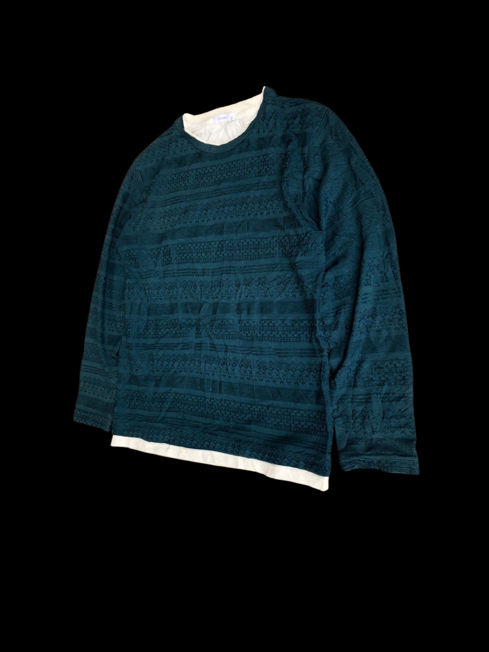 If Six Was Nine 2000s Double Layer Collar Ceronias Vkei Style Size US M / EU 48-50 / 2 - 1 Thumbnail