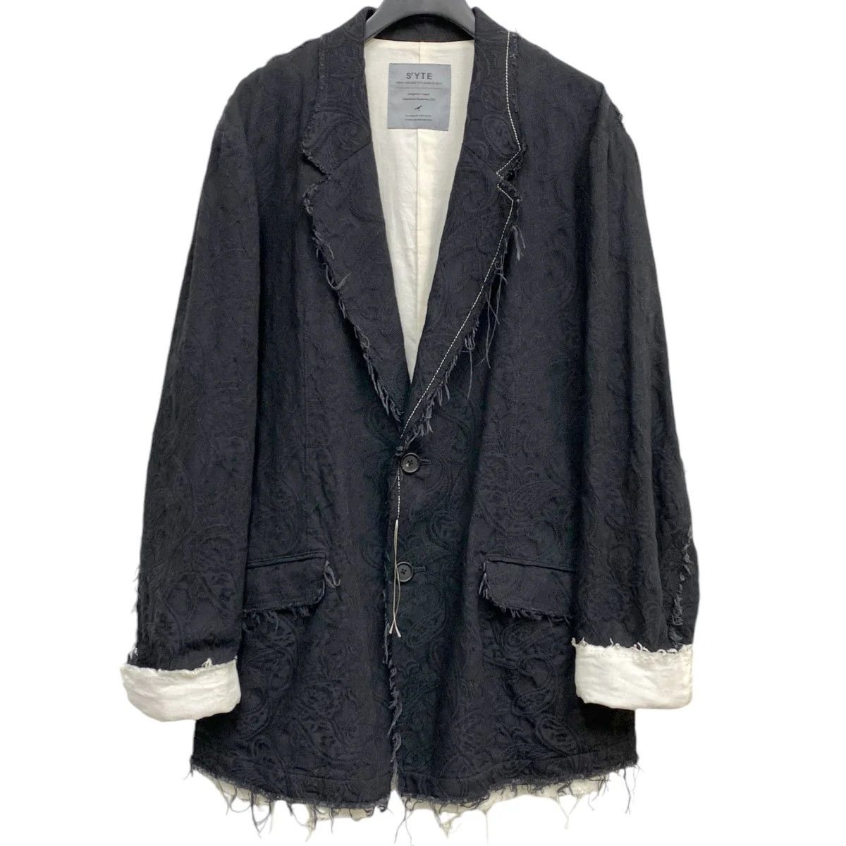 Yohji Yamamoto s’yte Yohji Yamamoto 23SS Cut-out Design 2BS Jacket Size US L / EU 52-54 / 3 - 1 Thumbnail