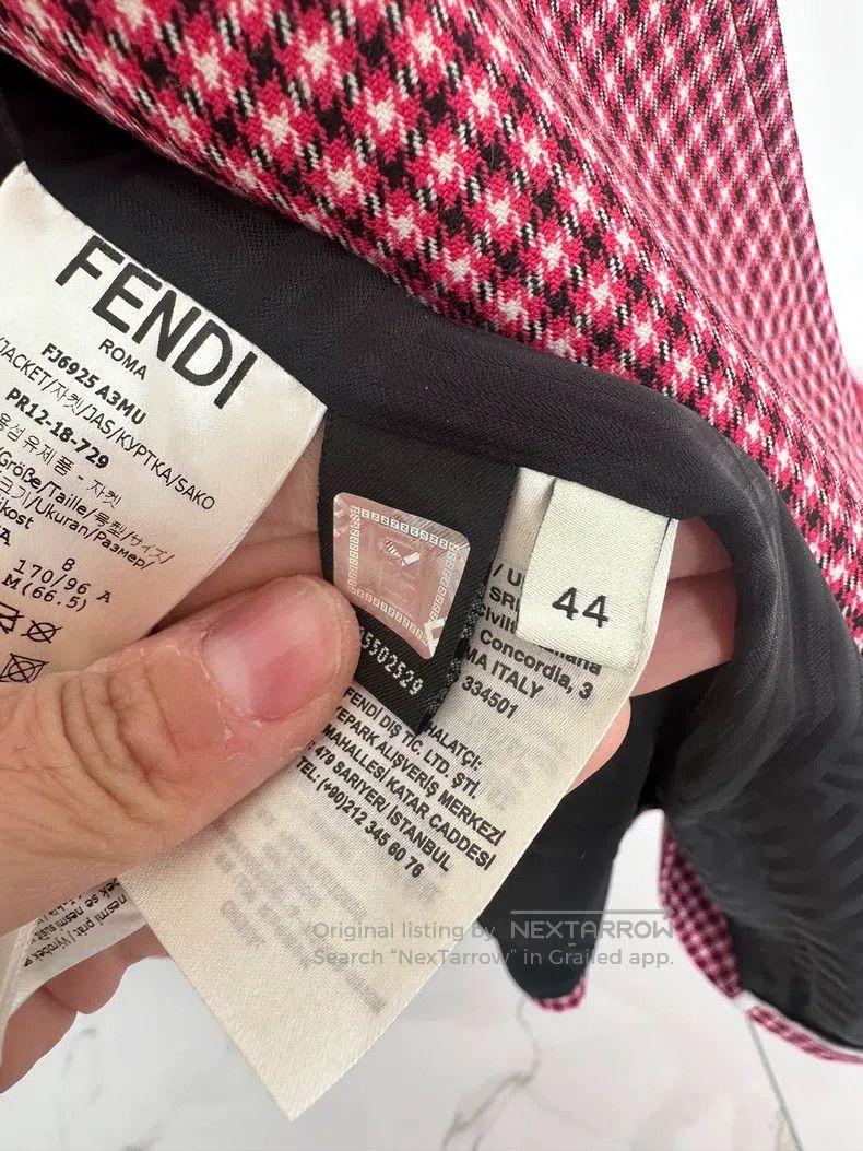 Fendi Fendi Checked Suit Size M / US 6-8 / IT 42-44 - 5 Thumbnail