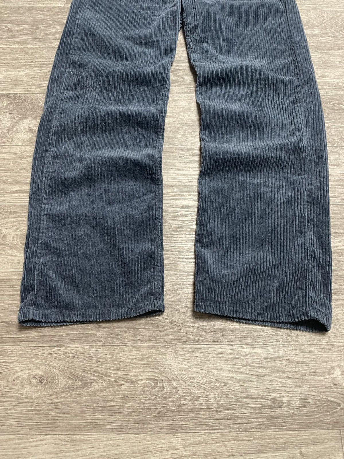Carhartt Wip Carhartt WIP Blue Velvet Corduroy Loose Fit Pants Y2K Size US 30 / EU 46 - 5 Thumbnail