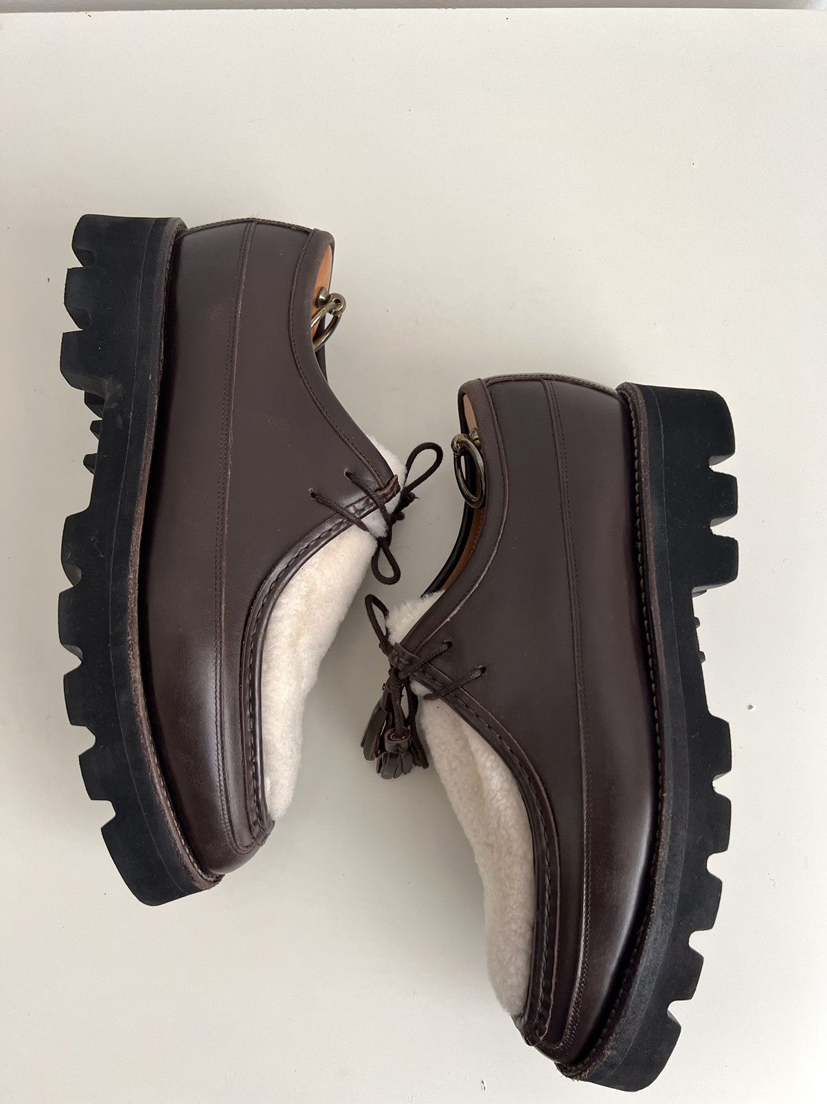 Grenson Bennet Shearling Lug Moc Brown Paraboot Michael
