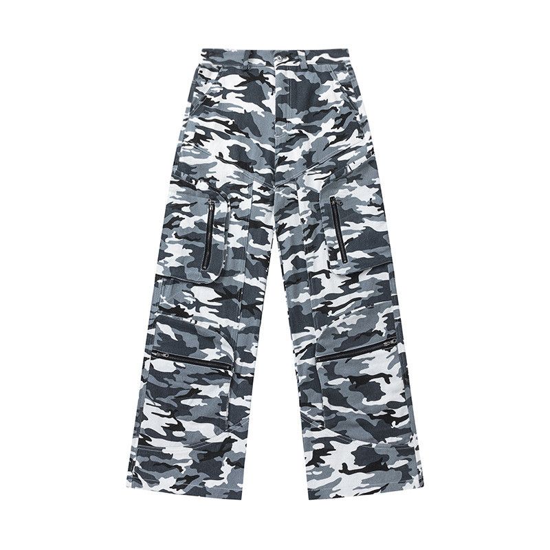 Japanese Brand × Vintage Camouflage Zipper Multi pocket Casual Pants Size US 29 - 6 Thumbnail