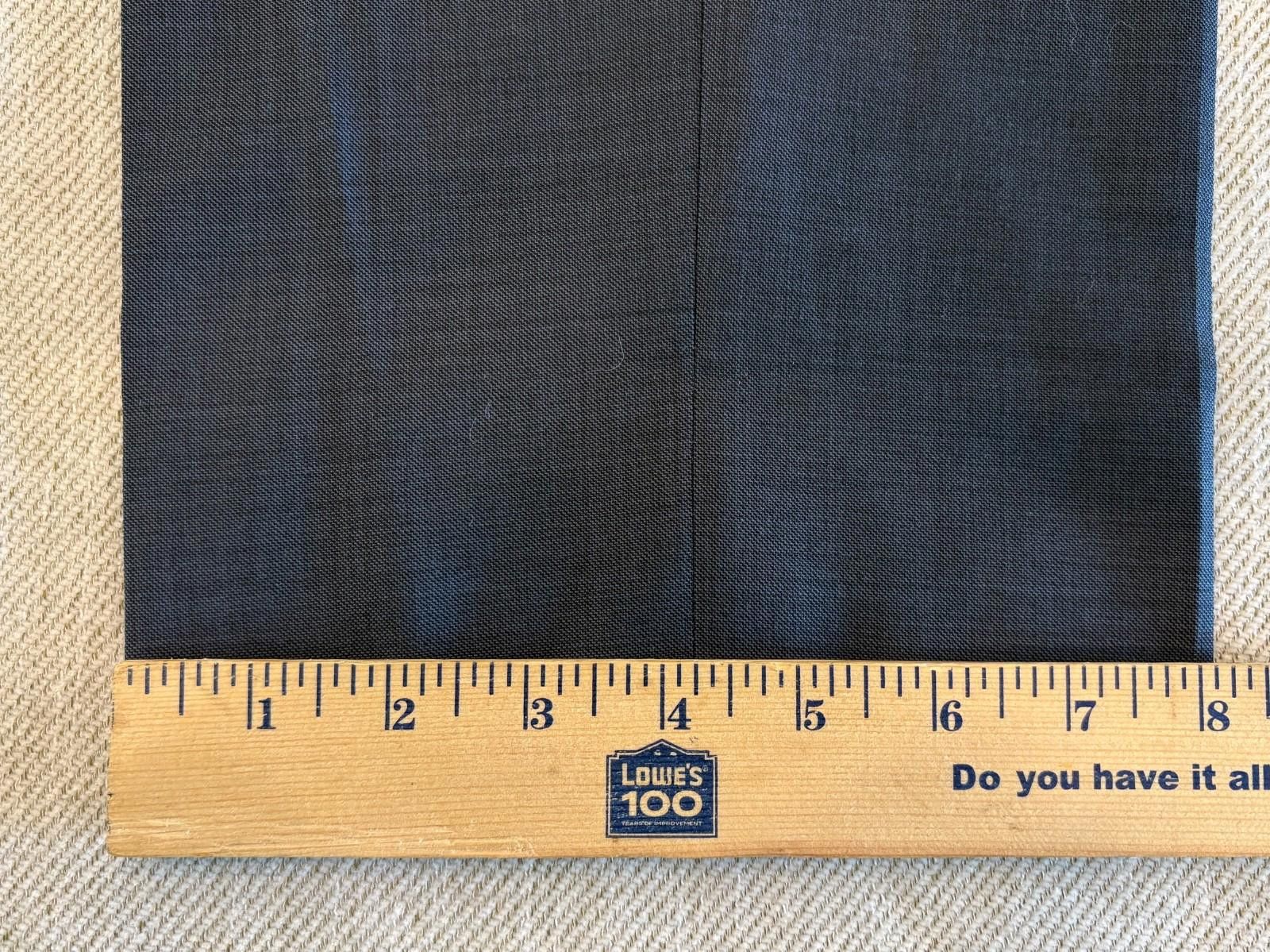 Zanella Zanella Platinum "Parker" Trousers 38R Sharkskin Wool Italy Size US 38 / EU 54 - 6 Thumbnail