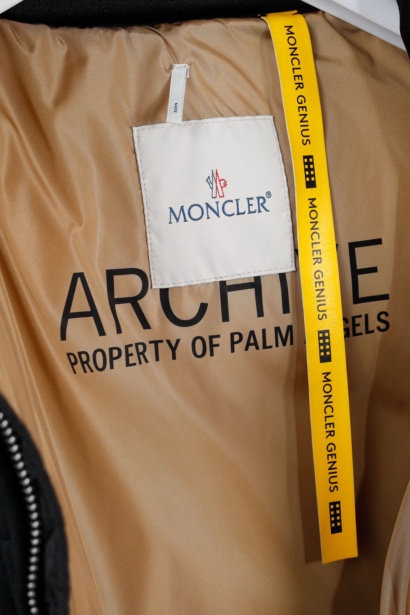 Moncler × Palm Angels Moncler Palm Angels 2021 Rodman Giubotto Down Puffer Jacket Size US M / EU 48-50 / 2 - 4 Thumbnail