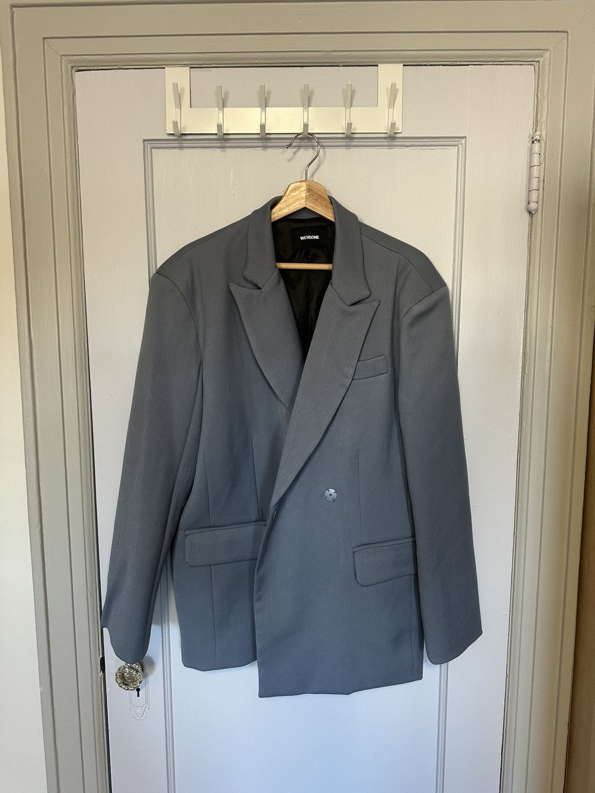WE11DONE We11Done Blue Blazer Size US M / EU 48-50 / 2 - 1 Thumbnail