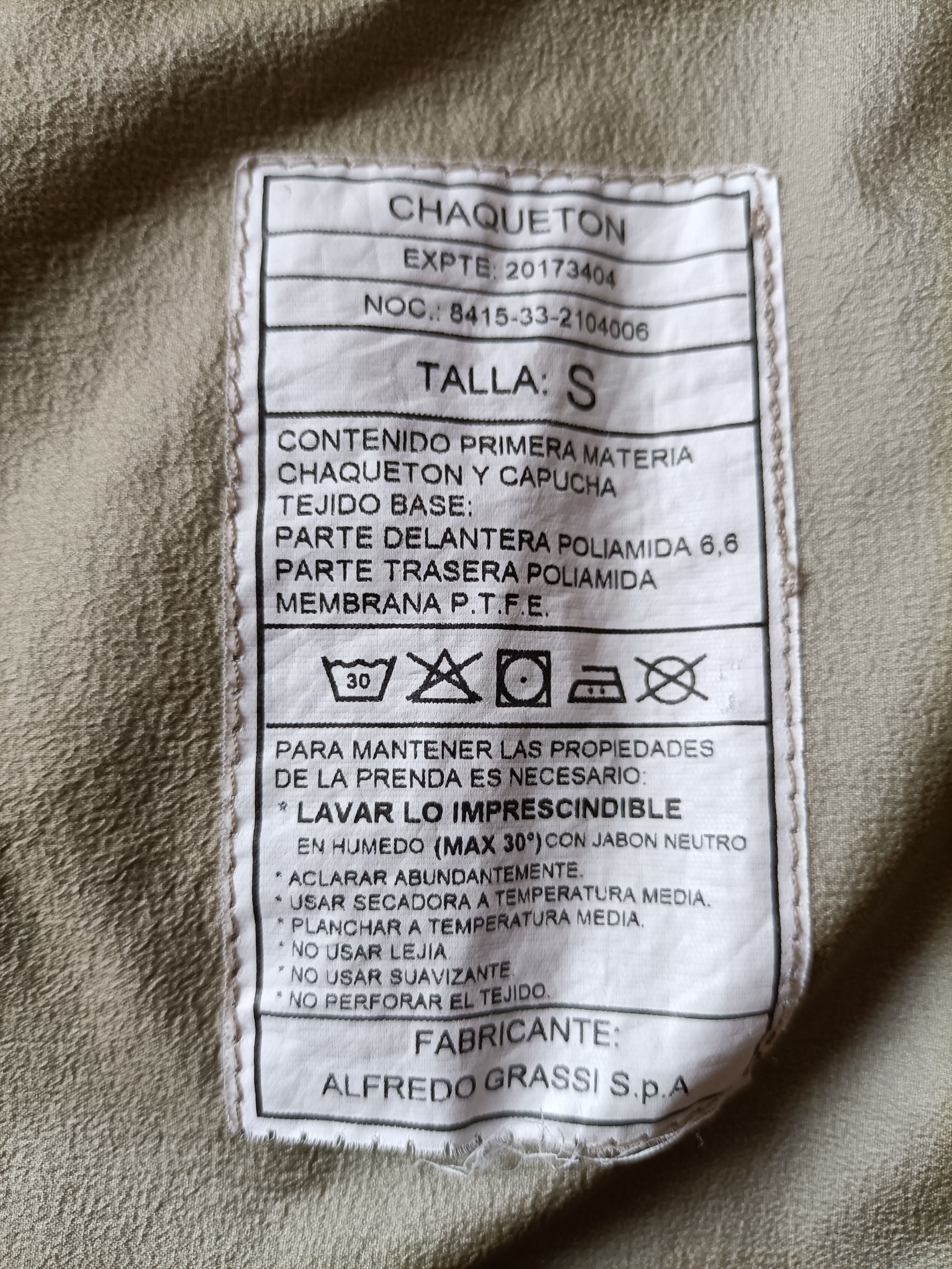 Other Genuine Spanish Army Grassi Parka GORE-TEX Size US L / EU 52-54 / 3 - 11 Thumbnail