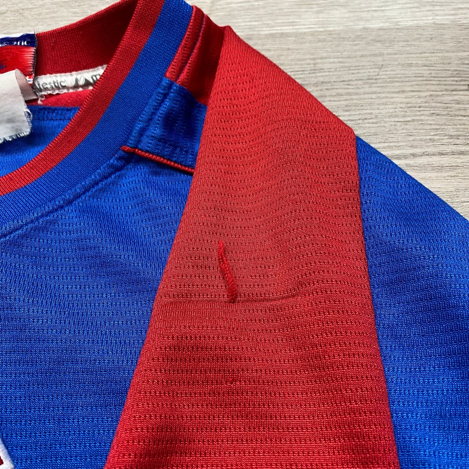 MLB × Majestic × Vintage Vintage Majestic Chicago Cubs Practice Warm Up Jersey 2XL Size US XXL / EU 58 / 5 - 10 Thumbnail
