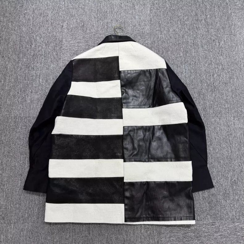 Rick Owens Rick Owens Black and White Down Jacket-2508 Size US XL / EU 56 / 4 - 6 Thumbnail