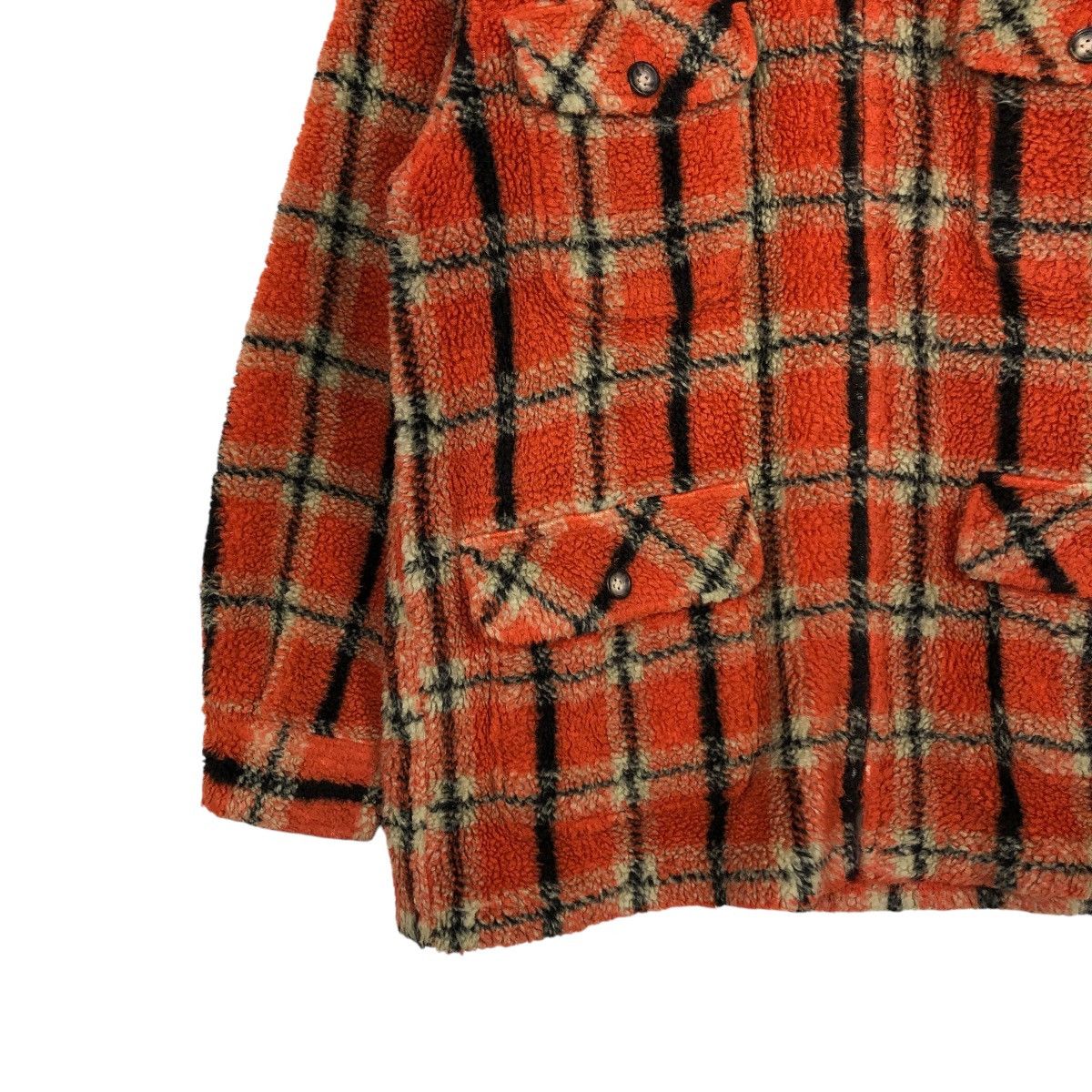 Japanese Brand 🔥VINTAGE FLEECE FLANNEL JACKET RALPH ETON ISSEY MIYAKE Size US M / EU 48-50 / 2 - 6 Thumbnail