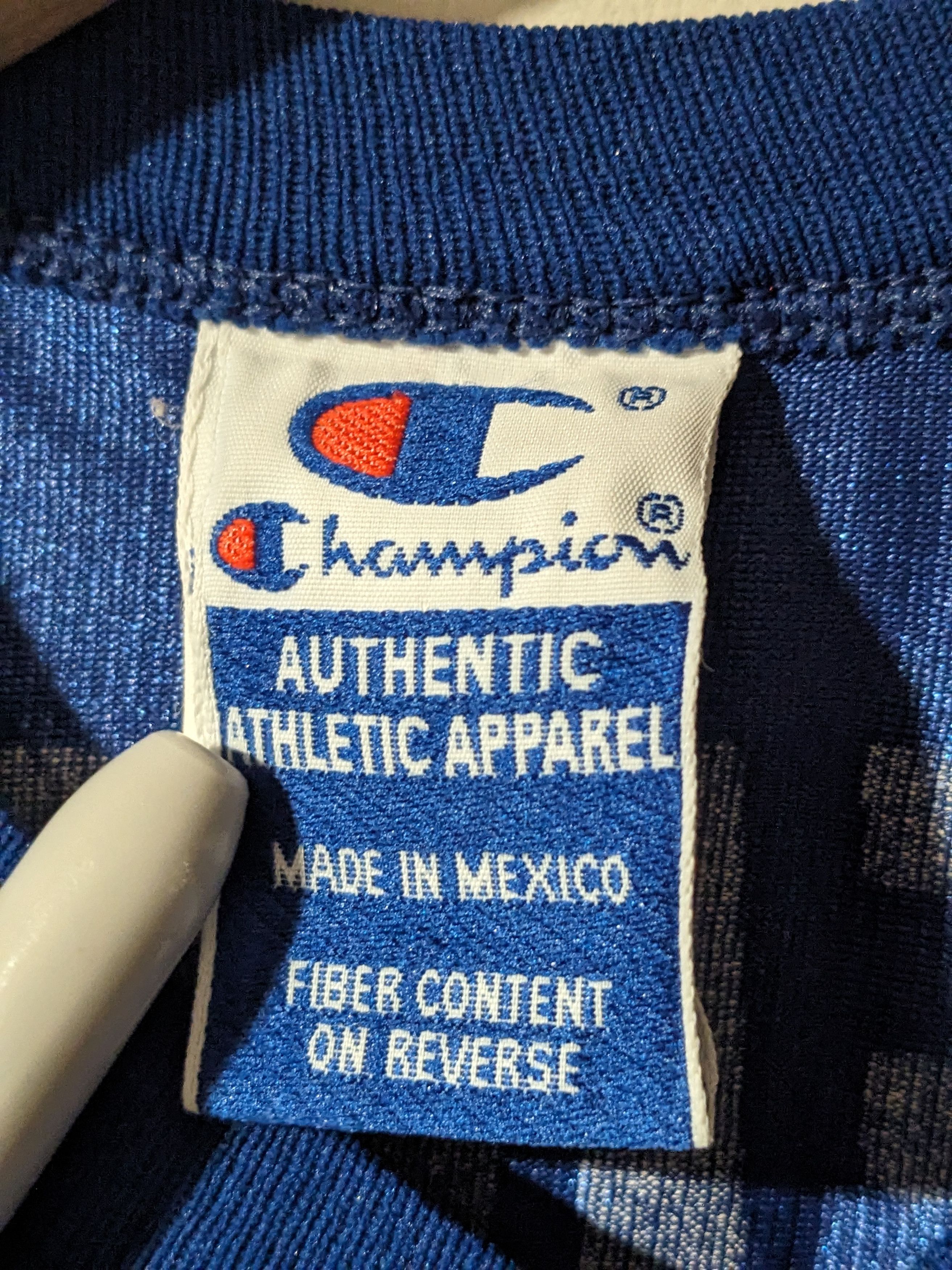 Champion × NFL × Vintage Vintage 90s New England Patriots Bledsoe Youth Large Jersey Size US L / EU 52-54 / 3 - 10 Thumbnail