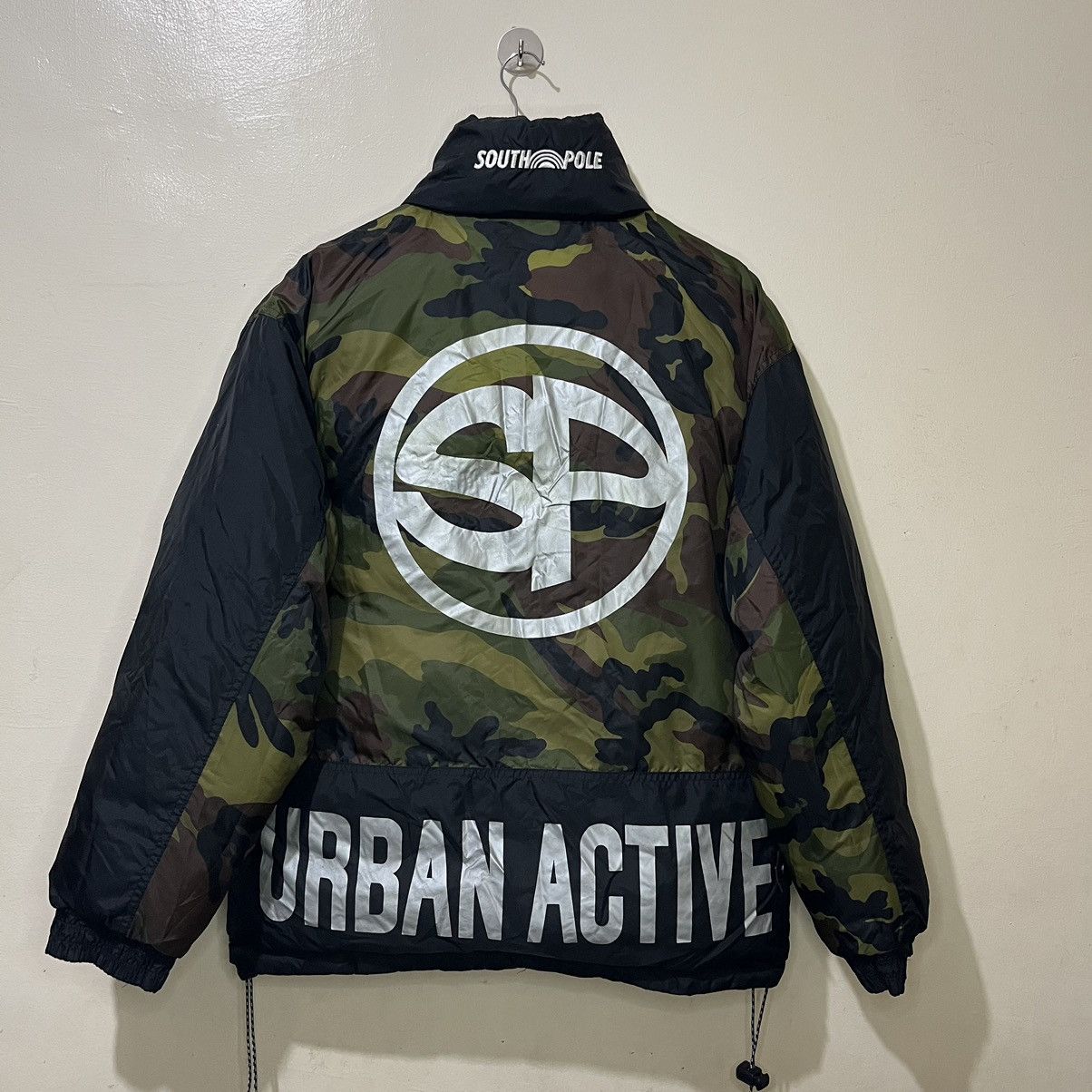 Southpole Y2K SOUTHPOLE Hiphop Reversible Down Puffer Jacket Size US S / EU 44-46 / 1 - 4 Thumbnail