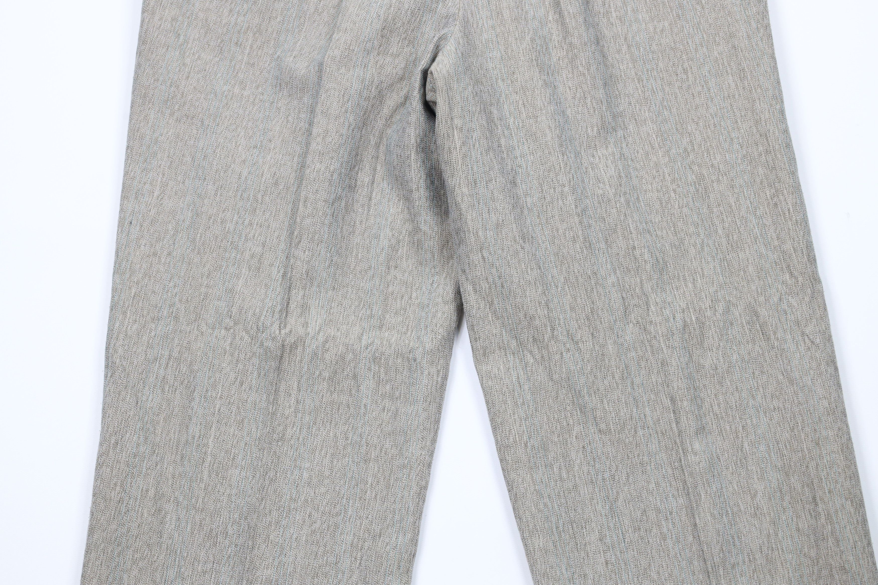 Vintage Vintage 90s Streetwear Pleated Cuffed Chino Pants Trousers Size US 32 / EU 48 - 13 Thumbnail