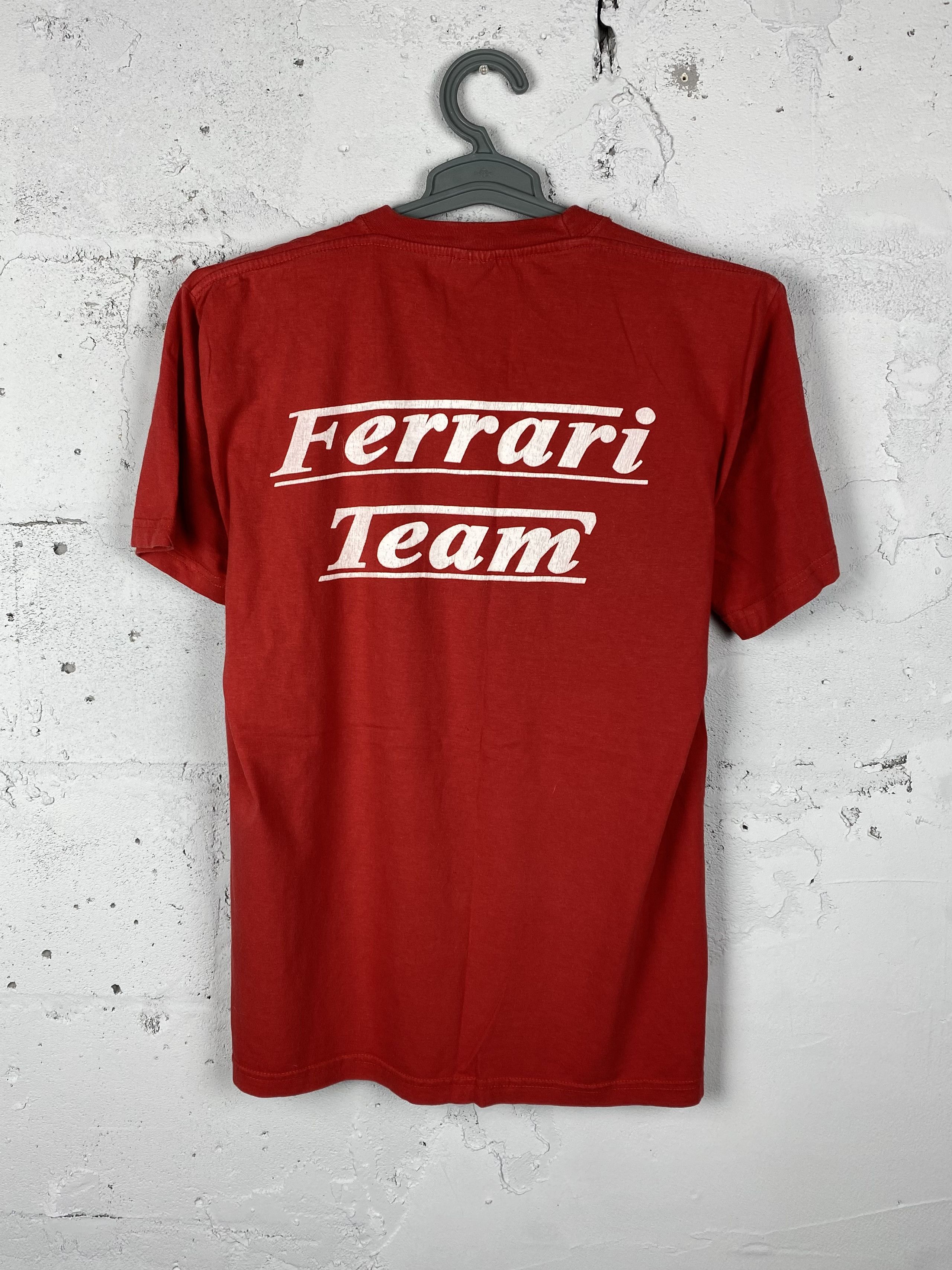 Formula 1 × Vintage 90s Vintage Team Ferrari F1 Racing Back Logo T-Shirt Size US M / EU 48-50 / 2 - 2 Thumbnail