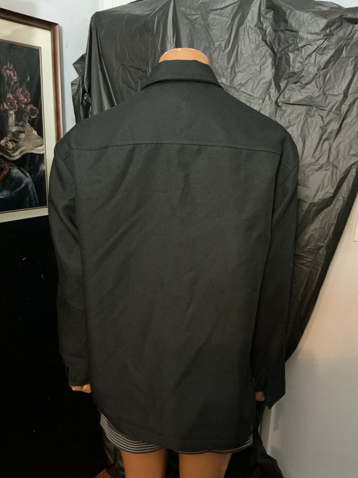 Vintage Vintage 90s Y2K Kikwear Smooth Cuts Mechanic Skate Jacket Size US L / EU 52-54 / 3 - 12 Thumbnail