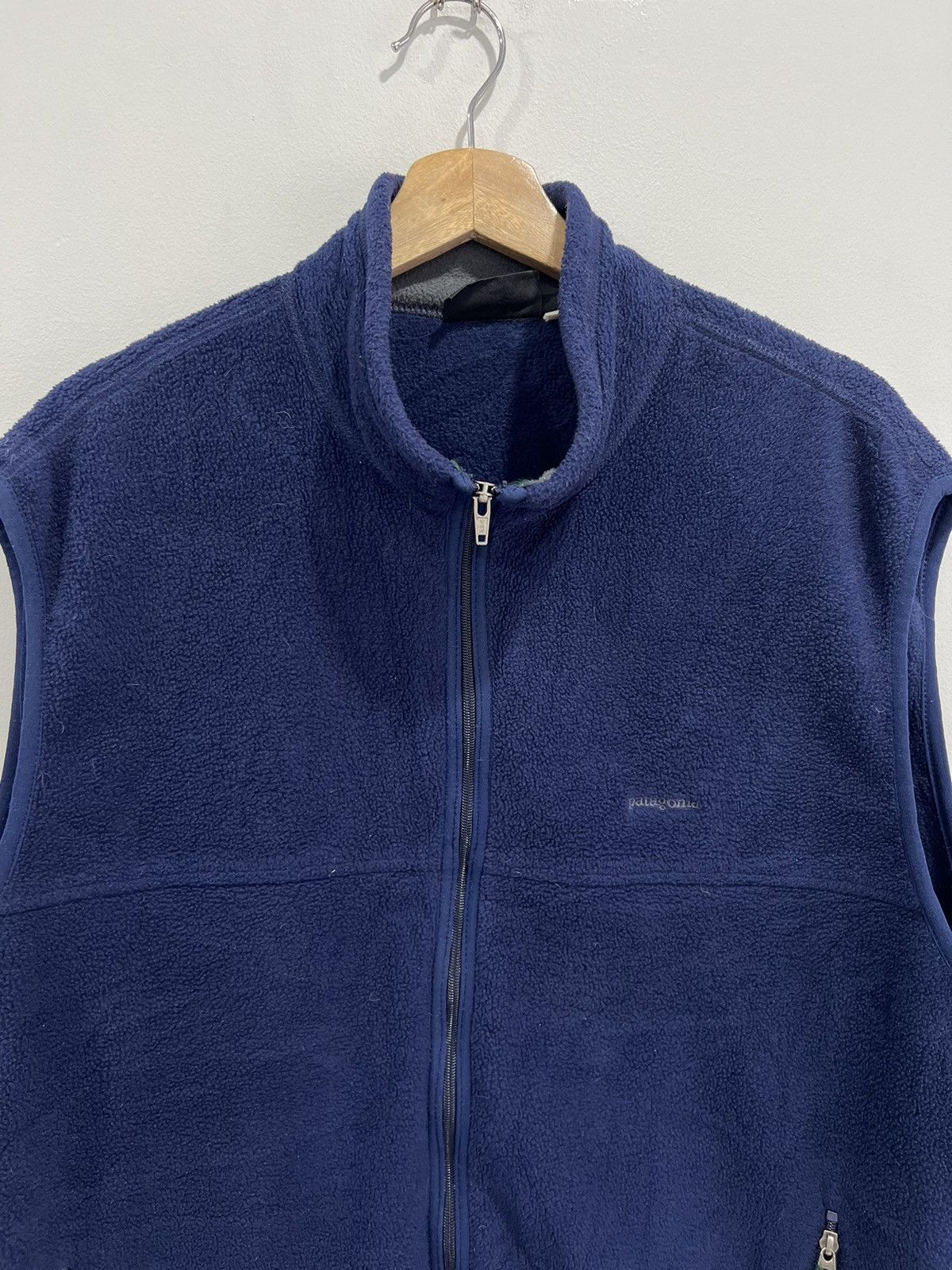 Patagonia Vintage Patagonia Synchilla Fleece Vest zip sweater Size US XXL / EU 58 / 5 - 2 Thumbnail