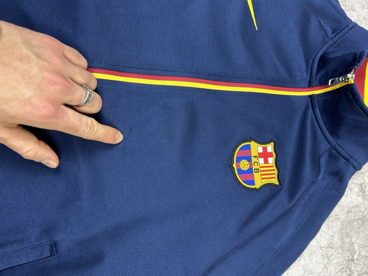 Nike Nike F.C. Barcelona Football Track Top Soccer Jacket Rare Size US L / EU 52-54 / 3 - 10 Thumbnail
