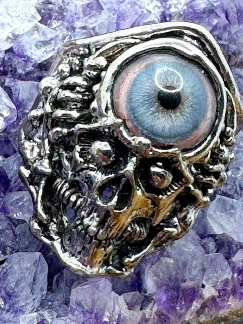 Other Axel Stocks Prosthetic Cat Eye Ring Signed Size ONE SIZE - 7 Thumbnail