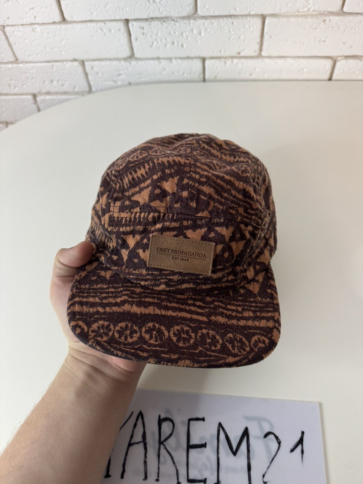 Obey Obey 5 panel cap hat Size ONE SIZE - 2 Thumbnail