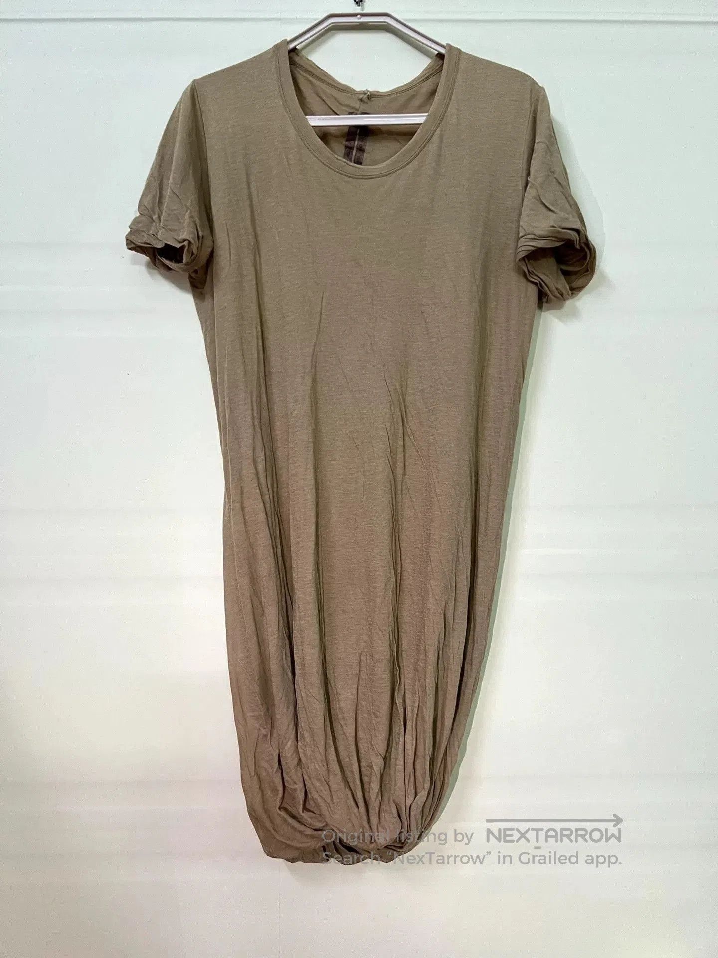 Rick Owens Rick Owens Layered Spiral Short Sleeve Tee. Size XS / US 0-2 / IT 36-38 - 1 Thumbnail