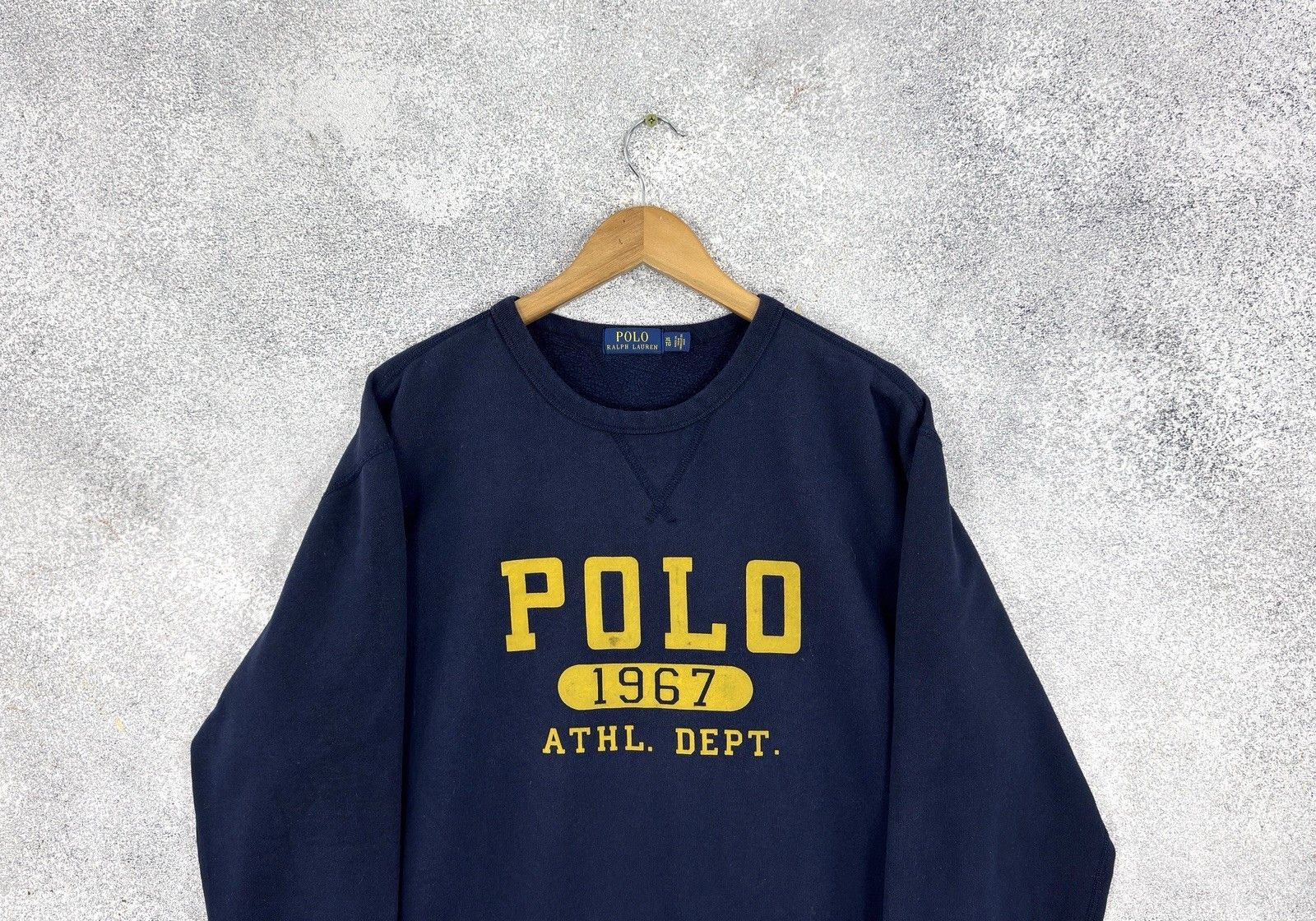 Polo Ralph Lauren Polo Ralph Lauren Big Logo Navy Sweatshirt Size US XL / EU 56 / 4 - 2 Thumbnail