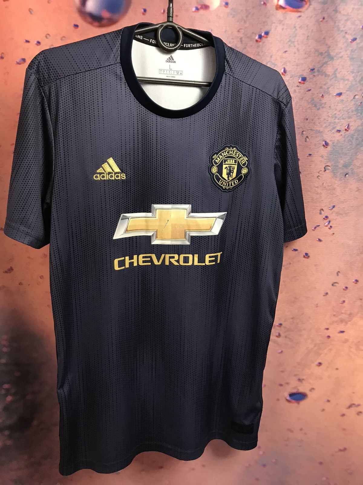 Vintage Manchester United soccer jersey Size US L / EU 52-54 / 3 - 2 Thumbnail