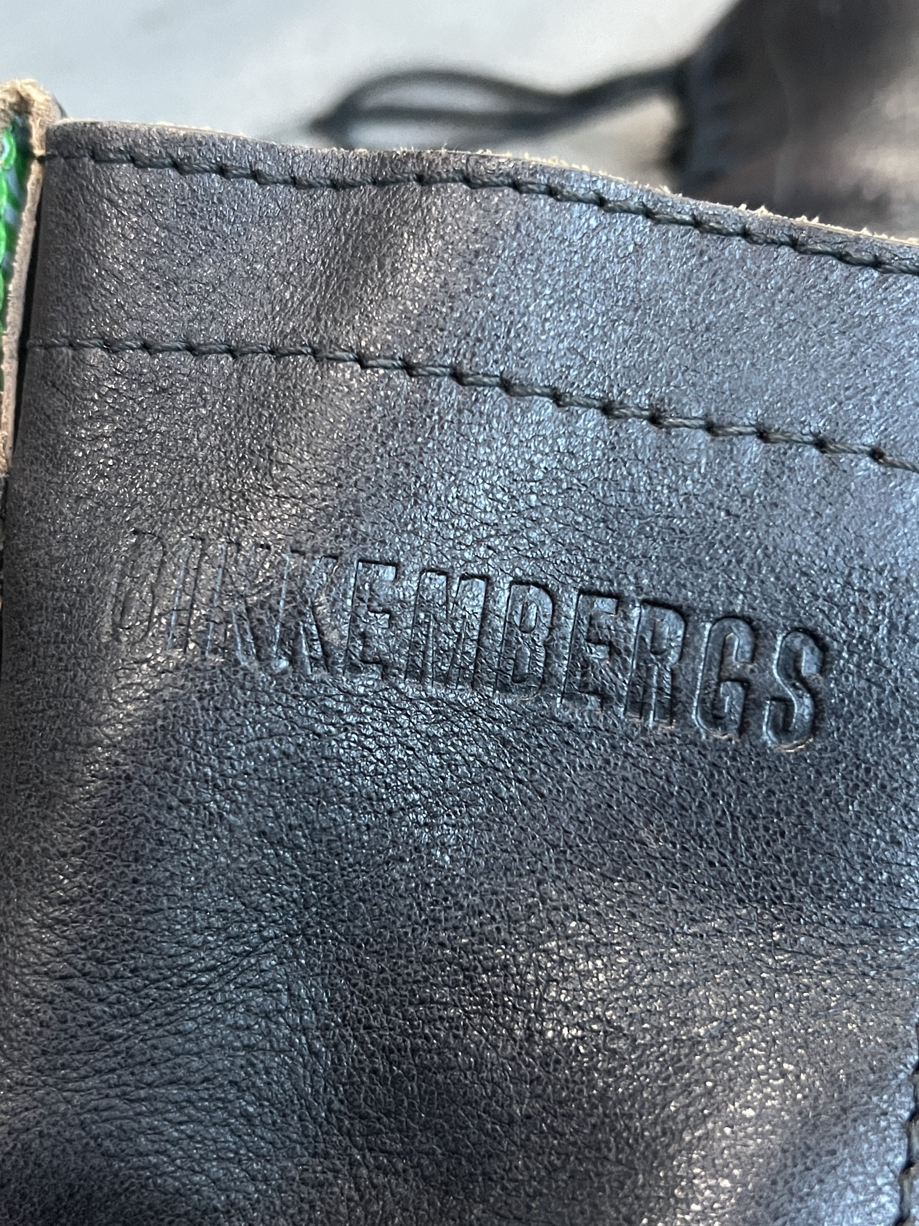 Dirk Bikkembergs Dirk Bikkembergs Leather Combat Boots Green Sole EU 41 Size US 8 / EU 41 - 7 Thumbnail