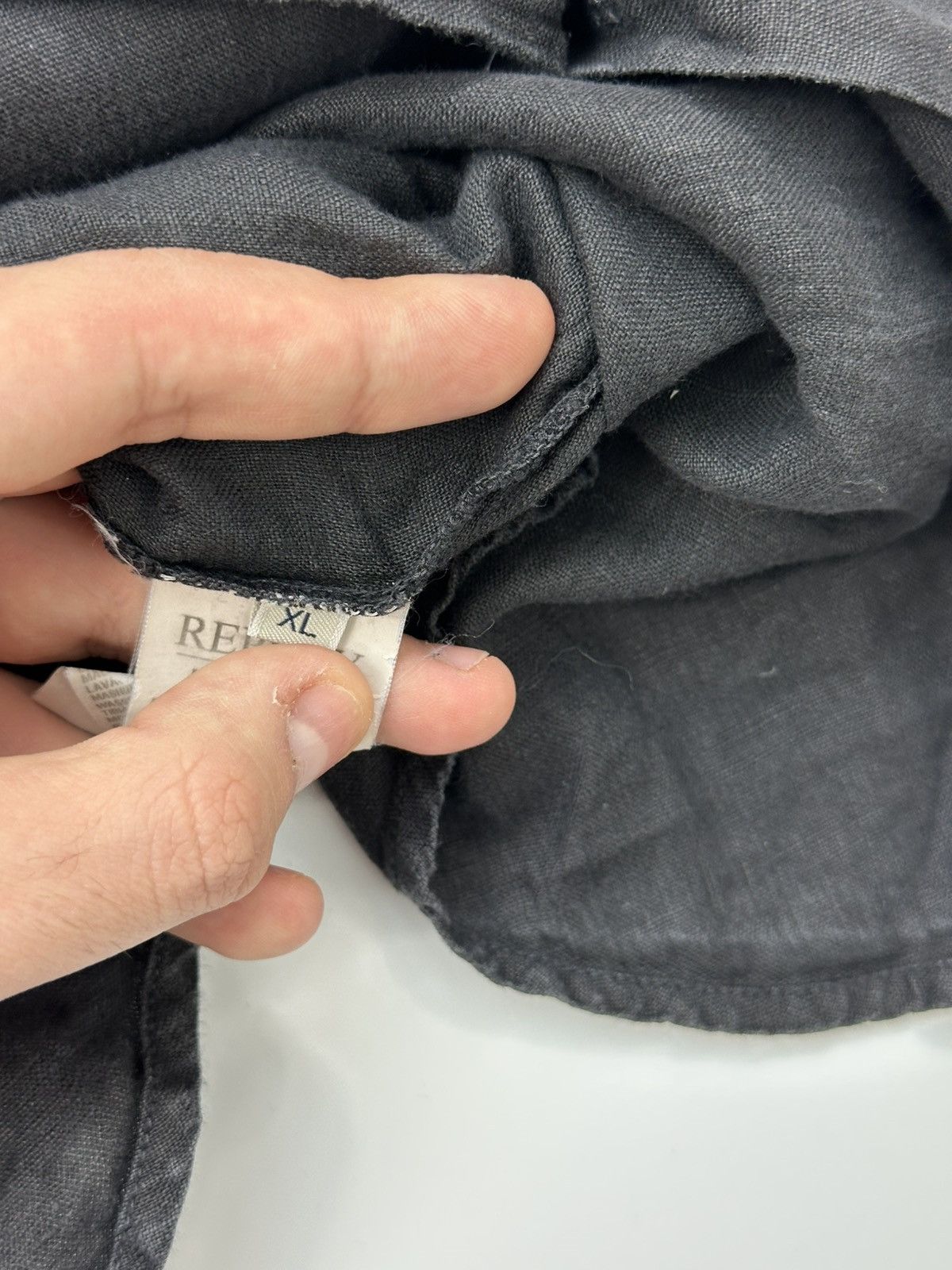 Replay Replay Casual Shirt Gray Men's XL Size Size US XL / EU 56 / 4 - 9 Thumbnail