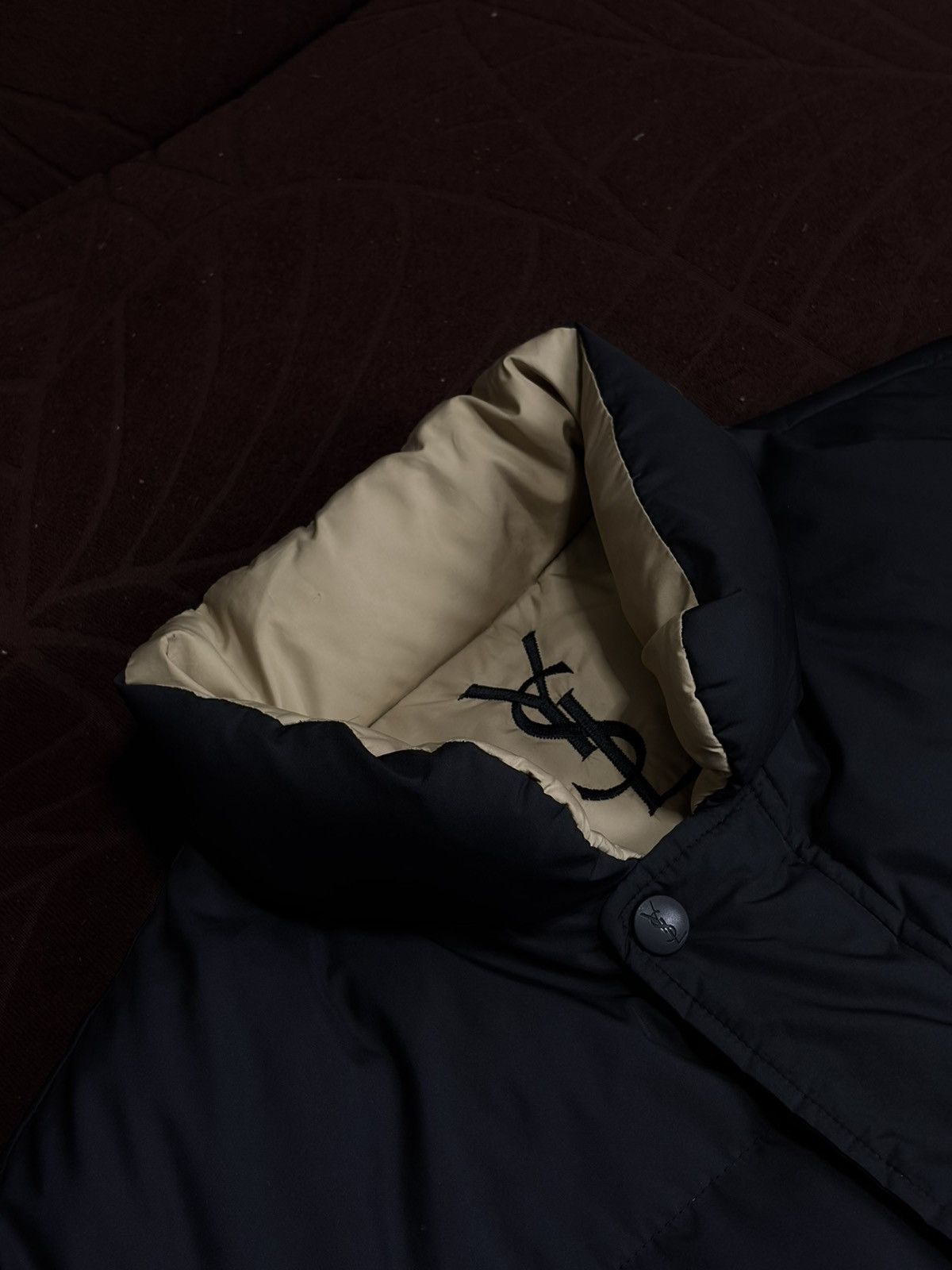 Yves Saint Laurent Yves Saint Laurent DUCK DOWN PUFFER JACKET Size US XXL / EU 58 / 5 - 5 Thumbnail