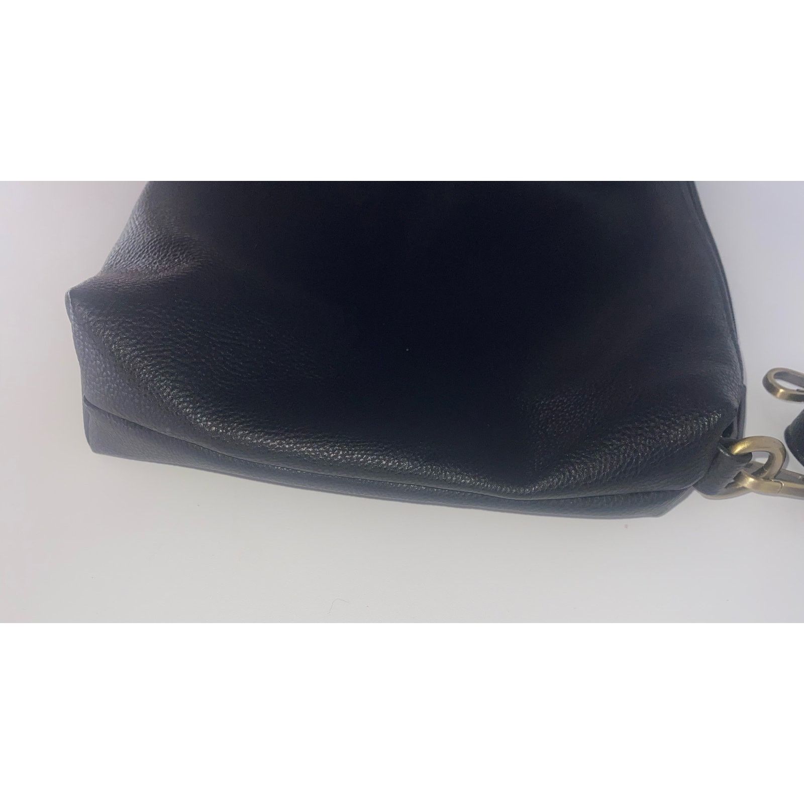 Joya JOY Black Pebbled Leather Adjustable Crossbody Size ONE SIZE - 11 Thumbnail