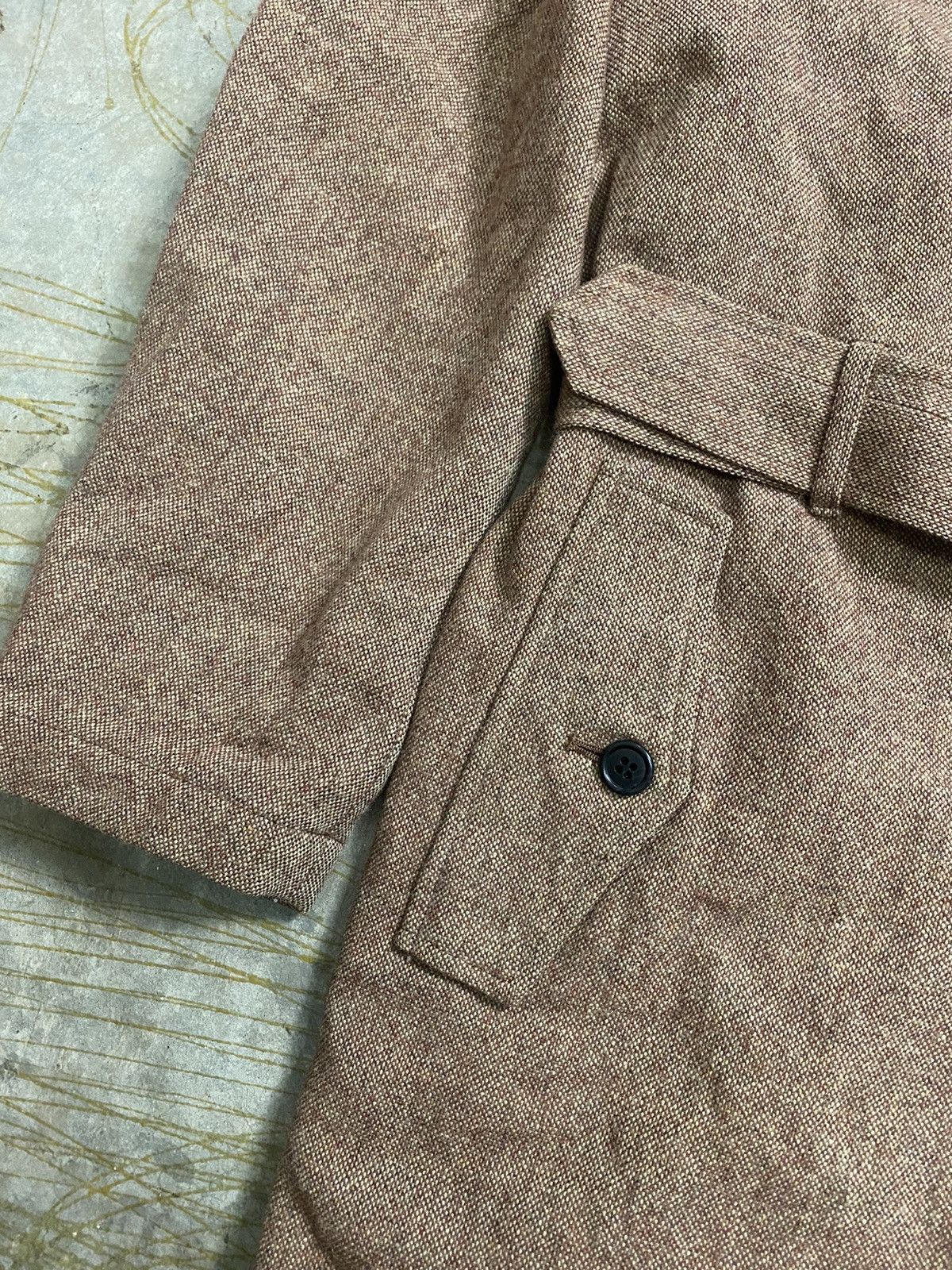 Yohji Yamamoto Vtg Yohji Yamamoto Wool Trench jacket Size US M / EU 48-50 / 2 - 6 Thumbnail