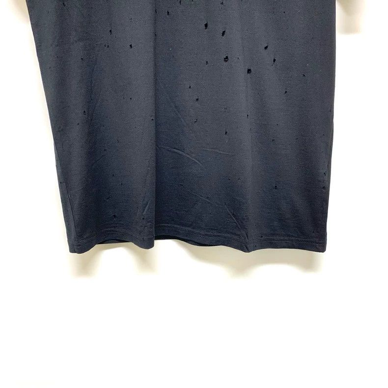 Givenchy Givenchy Chest Logo Destruction Short Sleeve T-Shirt 2506-N Size US XS / EU 42 / 0 - 4 Thumbnail