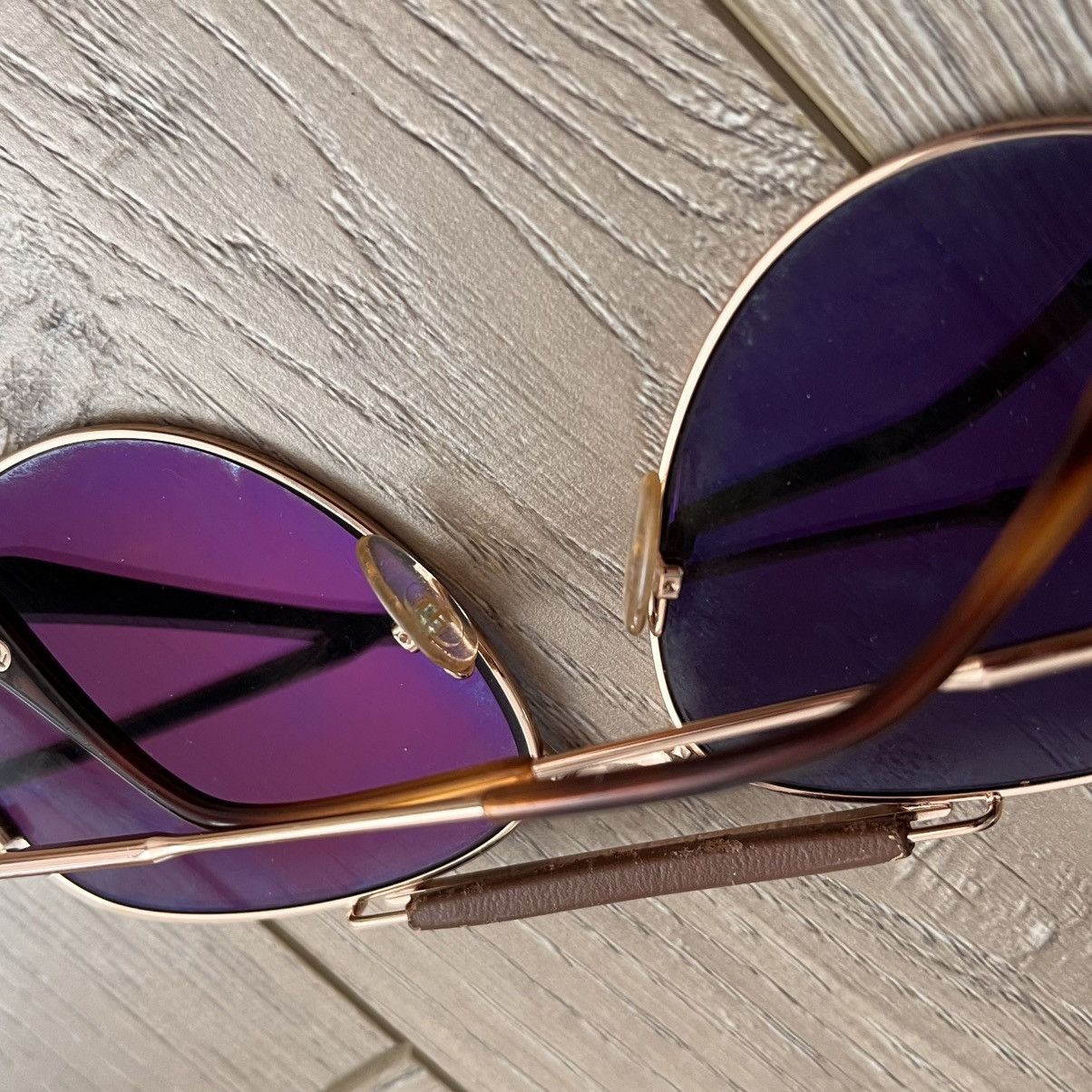 Tom Ford Tom Ford Aviator Sunglasses Rose Gold Size ONE SIZE - 8 Thumbnail