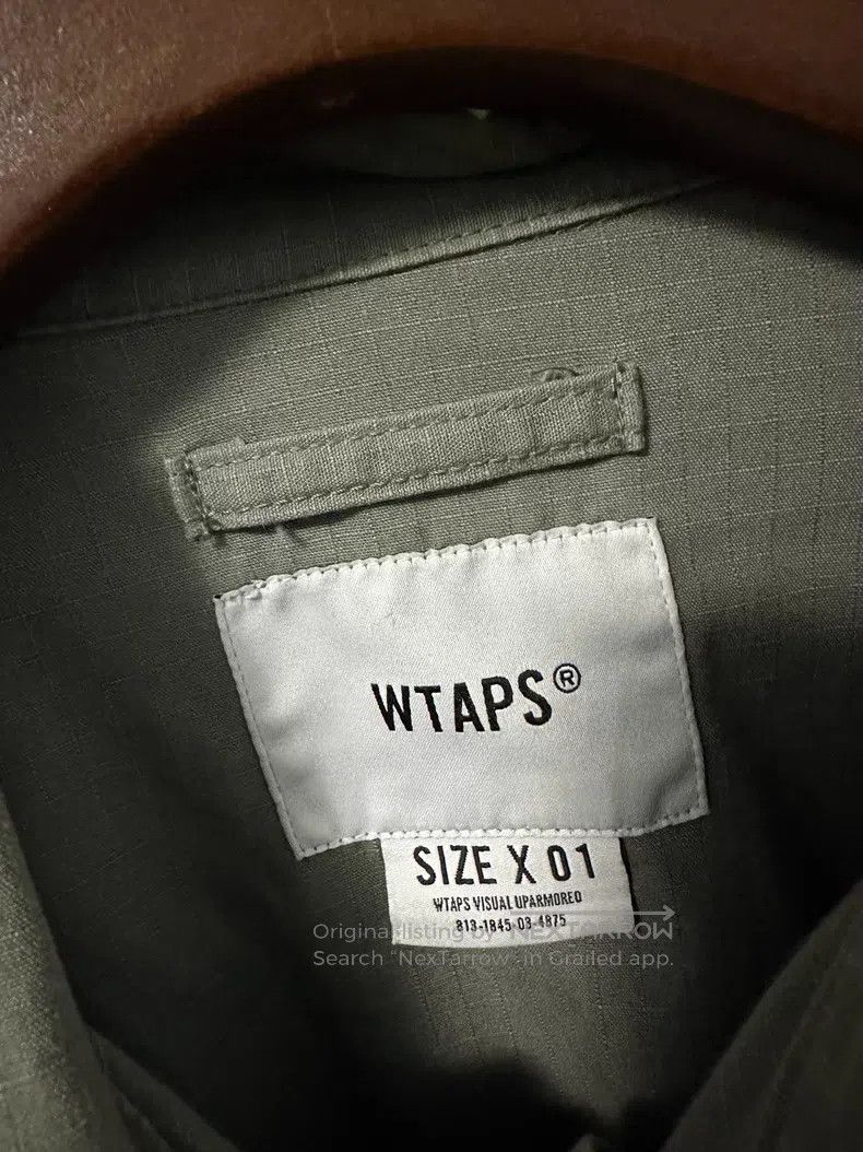 Wtaps Wtaps Medium length military green coat Size US S / EU 44-46 / 1 - 4 Thumbnail