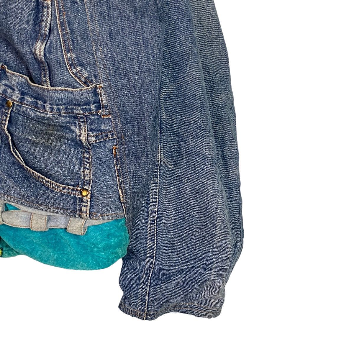 Too Cute Guetta Bros. Too Cute Stone Age Denim Jeans Designed Jacket Size US XXL / EU 58 / 5 - 5 Thumbnail
