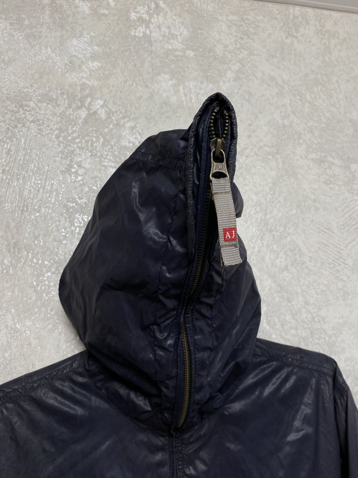 Armani Armani Jeans full zip nylon jacket vintage Size US XL / EU 56 / 4 - 3 Thumbnail