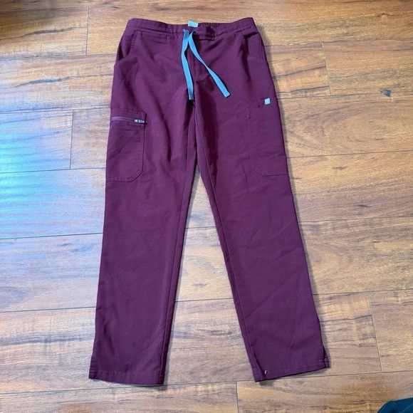 Other Figs Maroon Technical Collection Pants Sz XS Size 24" / US 00 / IT 34 - 1 Thumbnail
