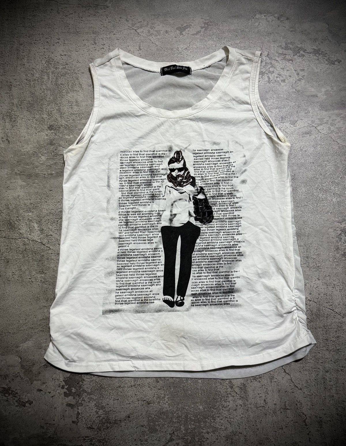 Hysteric Glamour Y2k Hei bai shi jie ifsixwasnine poem tanktop Size S / US 4 / IT 40 - 1 Thumbnail
