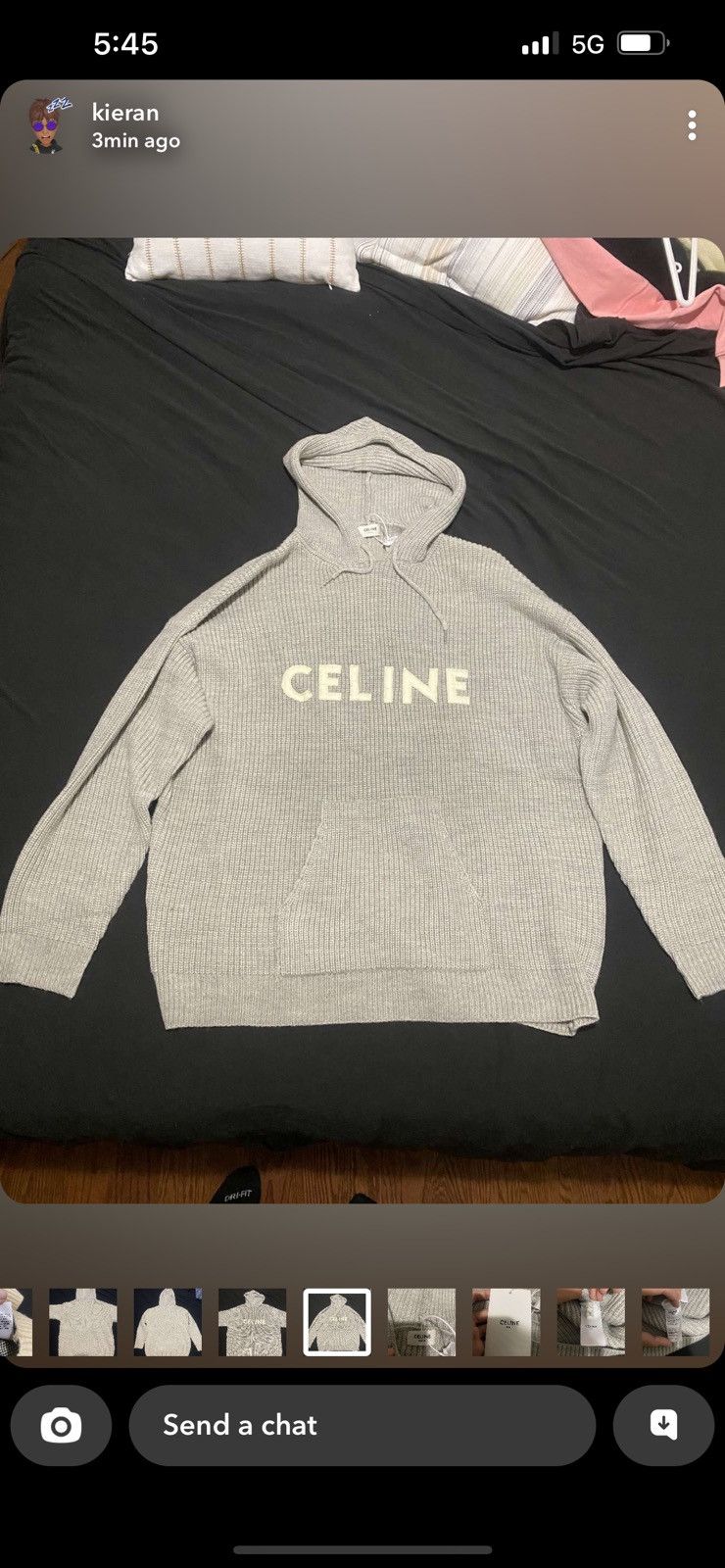 Celine Celine Hoodie Size US L / EU 52-54 / 3 - 2 Thumbnail
