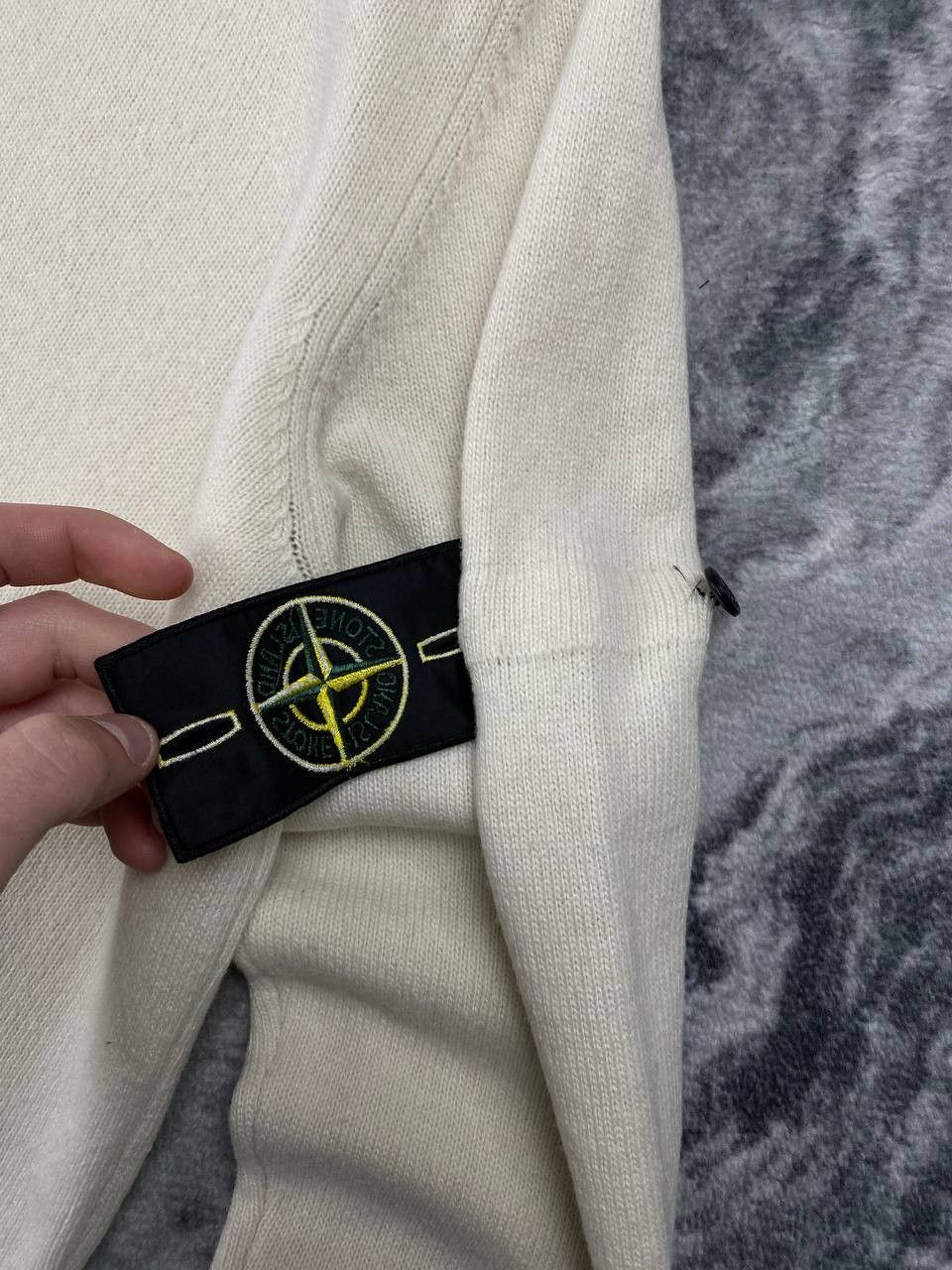 Stone Island Stone Island Knit Sweater Wool Men Size S White Size US S / EU 44-46 / 1 - 6 Thumbnail