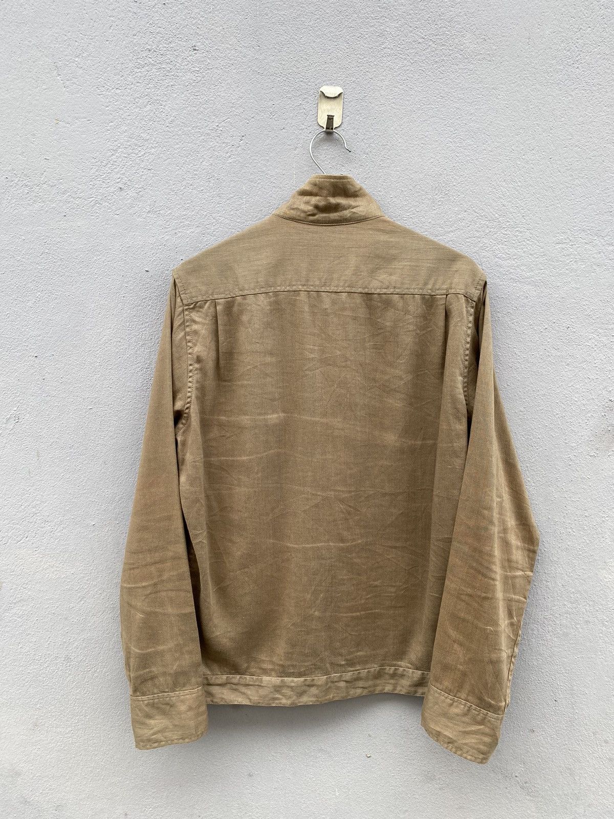 Japanese Brand × Takeo Kikuchi × Vintage 🔥RARE🔥 Vtg Japanese Designer Takeo Kikuchi Herringbone Shirt Size US M / EU 48-50 / 2 - 15 Thumbnail