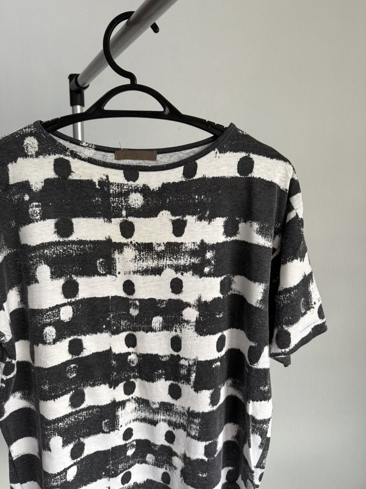 Y's 2019 Yohji yamamoto polka dot tee Size US M / EU 48-50 / 2 - 2 Thumbnail